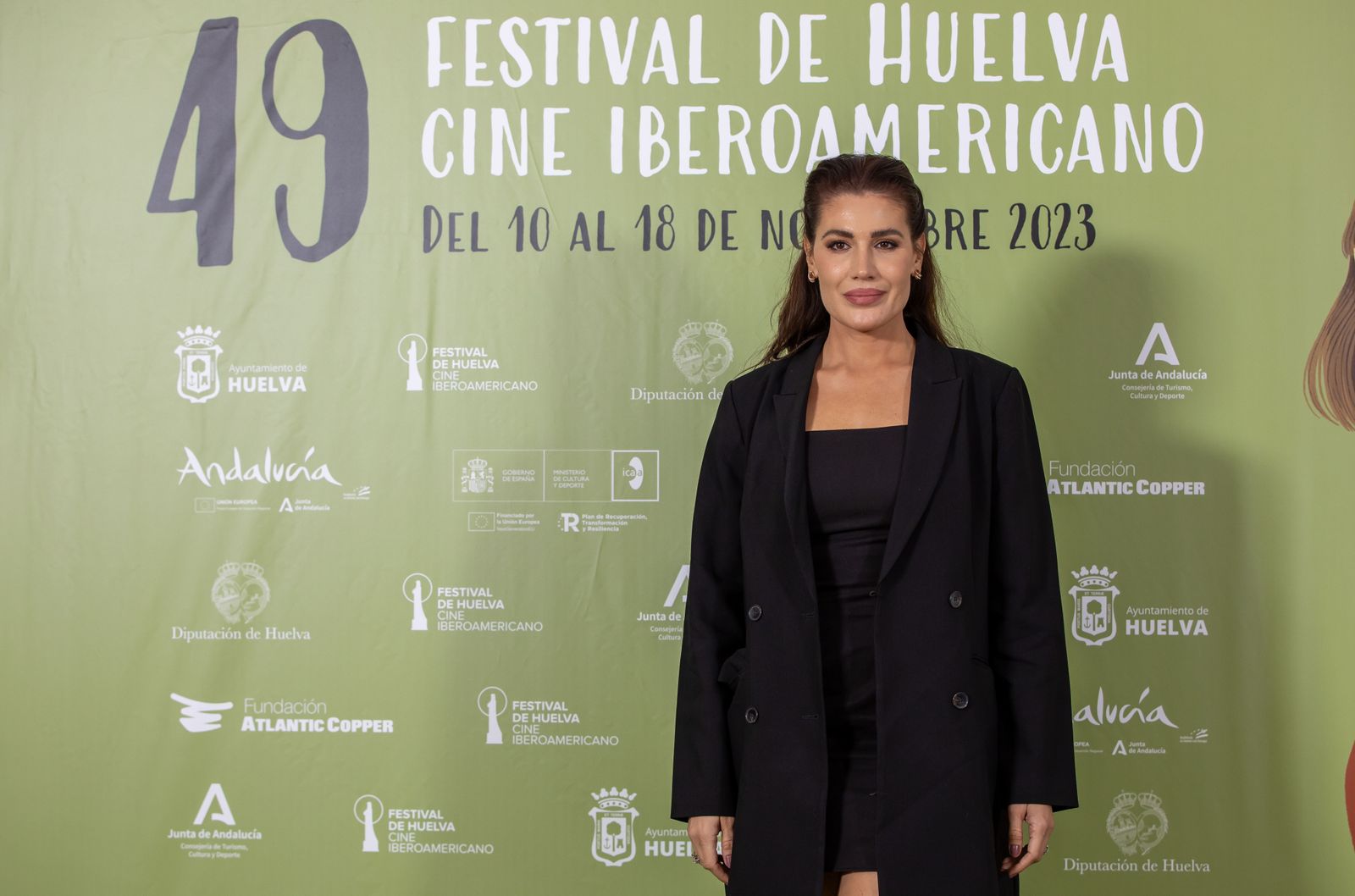 Imágenes de la presentación en Madrid del Festival de Huelva de Cine Iberoamericano