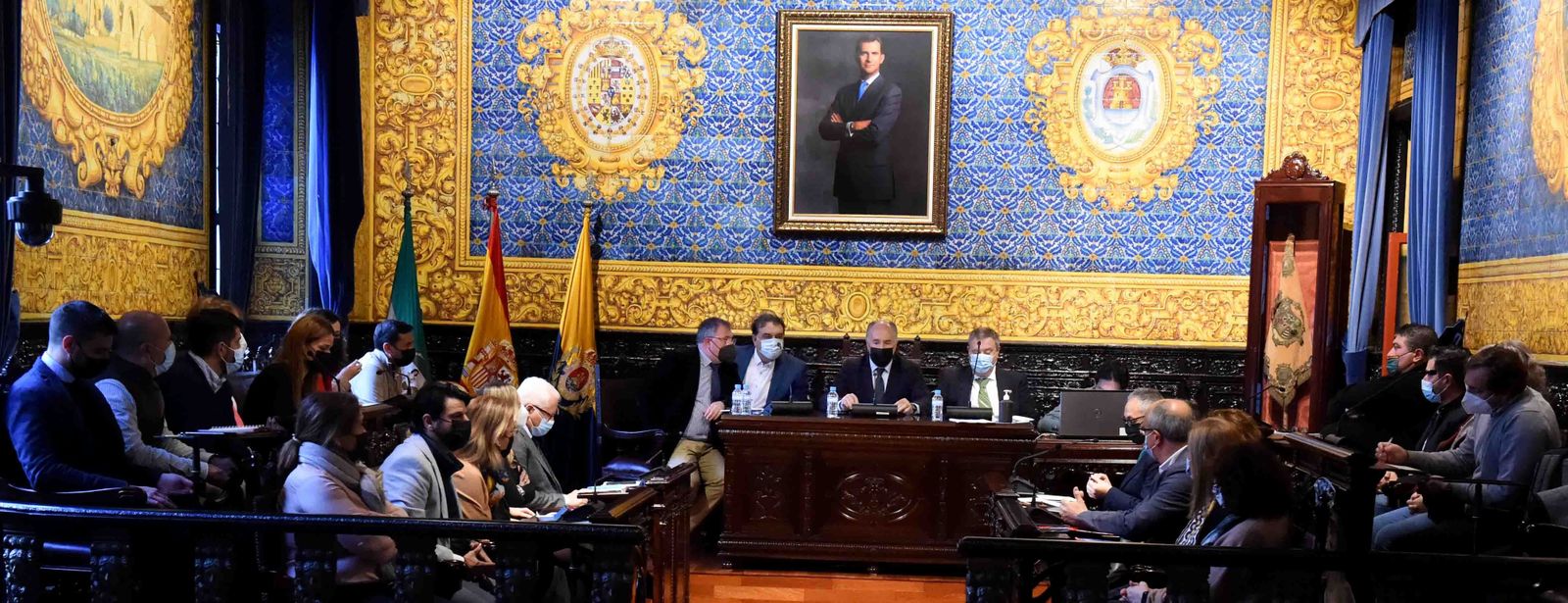 La sesión plenaria sobre el Escalinata, este miércoles.