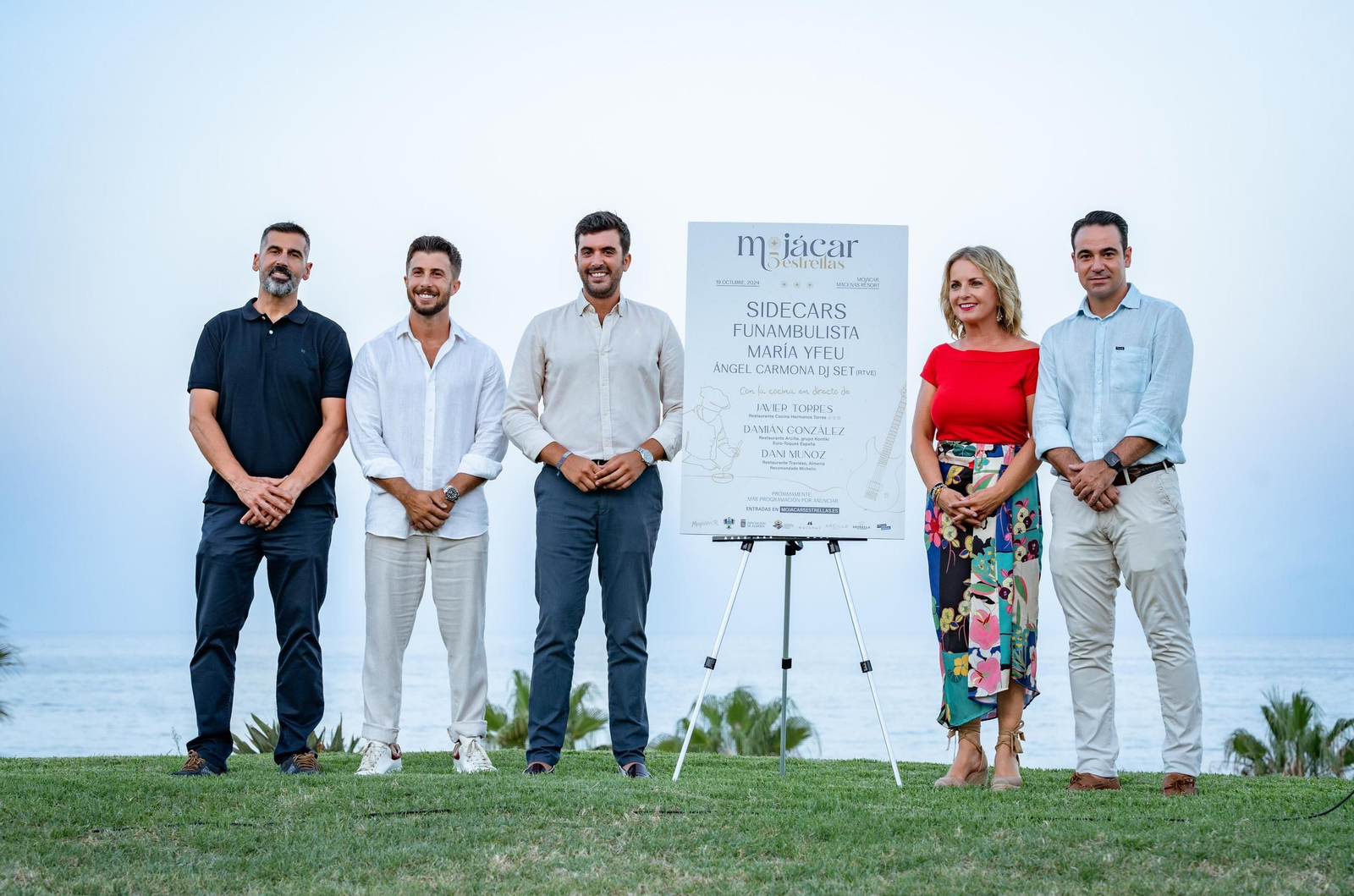 Presentación del evento en Mojácar