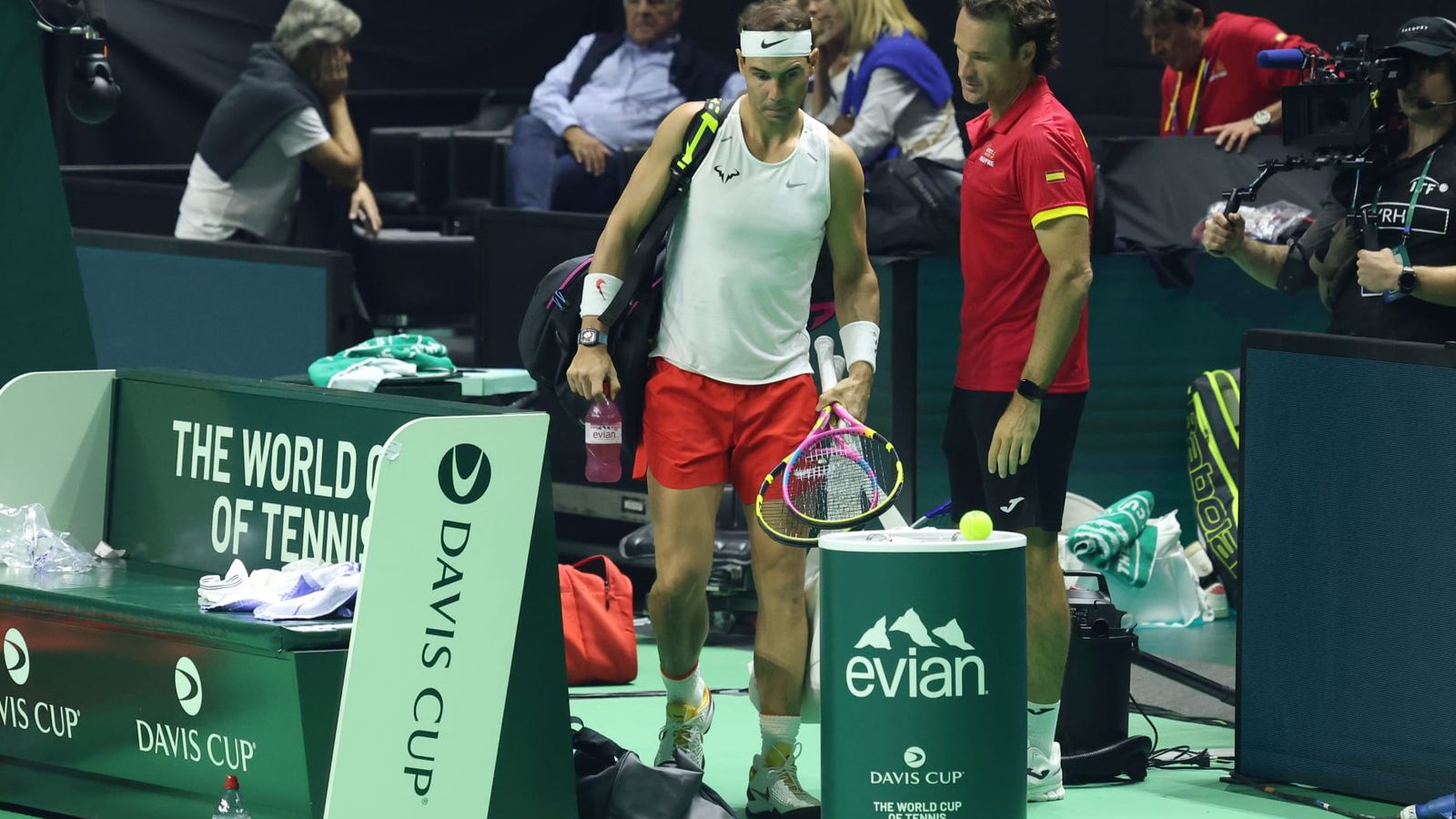 Rafa Nadal-Carlos Alcaraz, ocho juegos a tope con empate antes de la Copa Davis