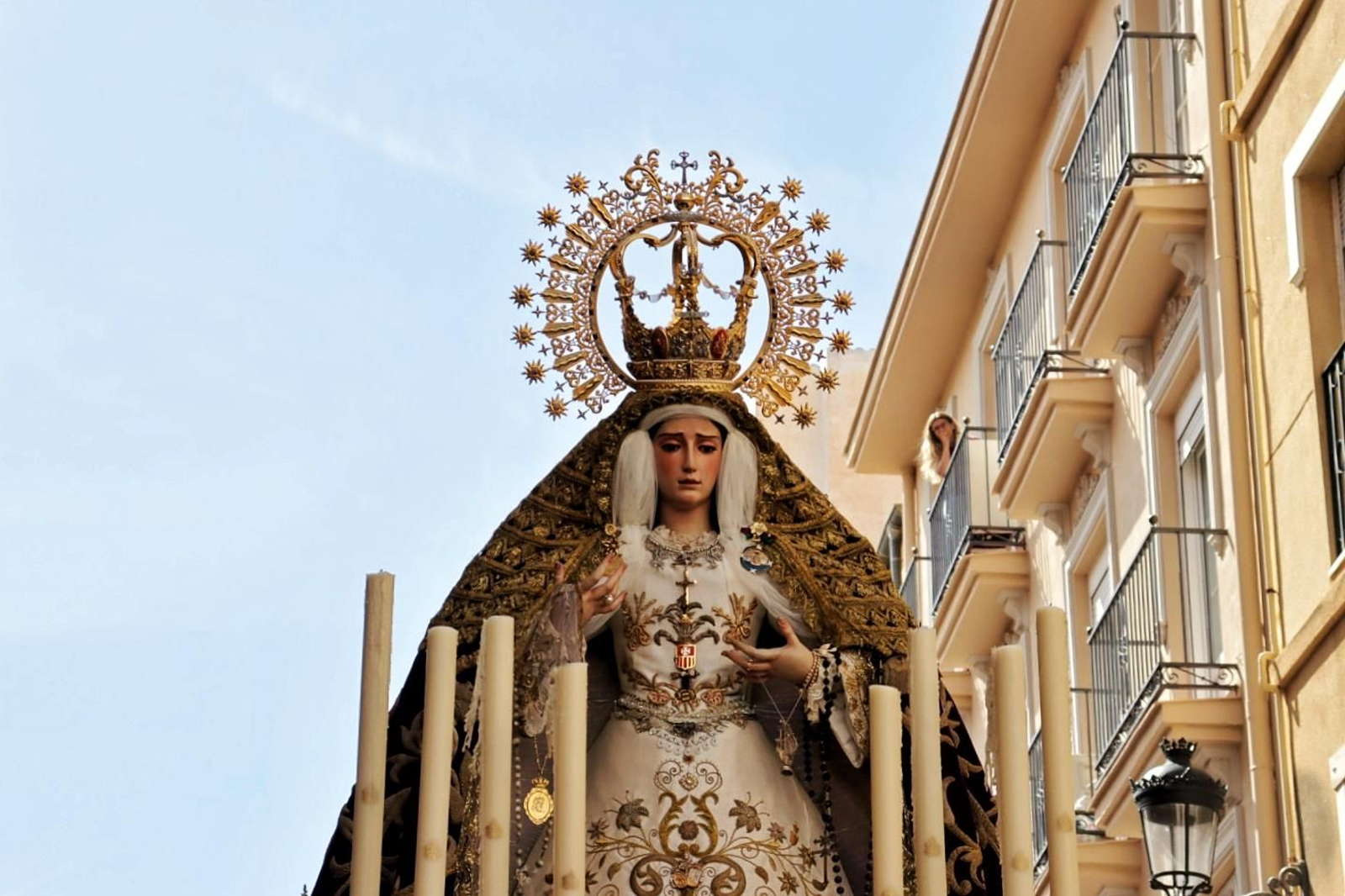 Los traslados de la Sangre y la Piedad de la Semana Santa de Málaga 2025, en imágenes