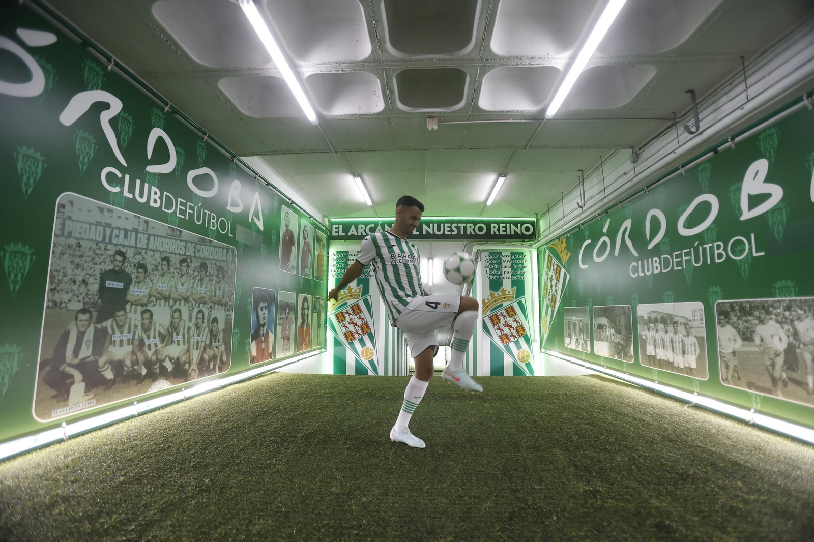 Las mejores fotos de la presentación de Fomeyem, Álex Martín e Iker Álvarez como jugadores del Córdoba CF