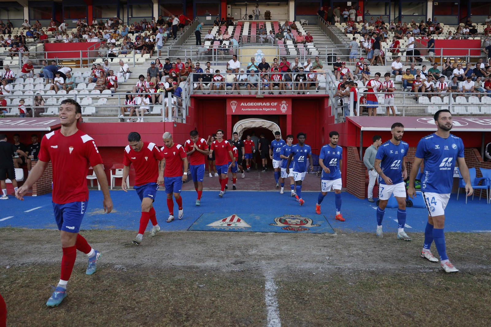 Las fotos del amistoso entre el Algeciras CF y el Xerez DFC en el Nuevo Mirador