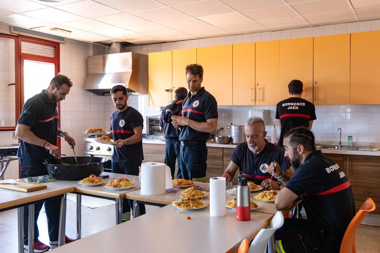 Un día junto a los bomberos de Jaén