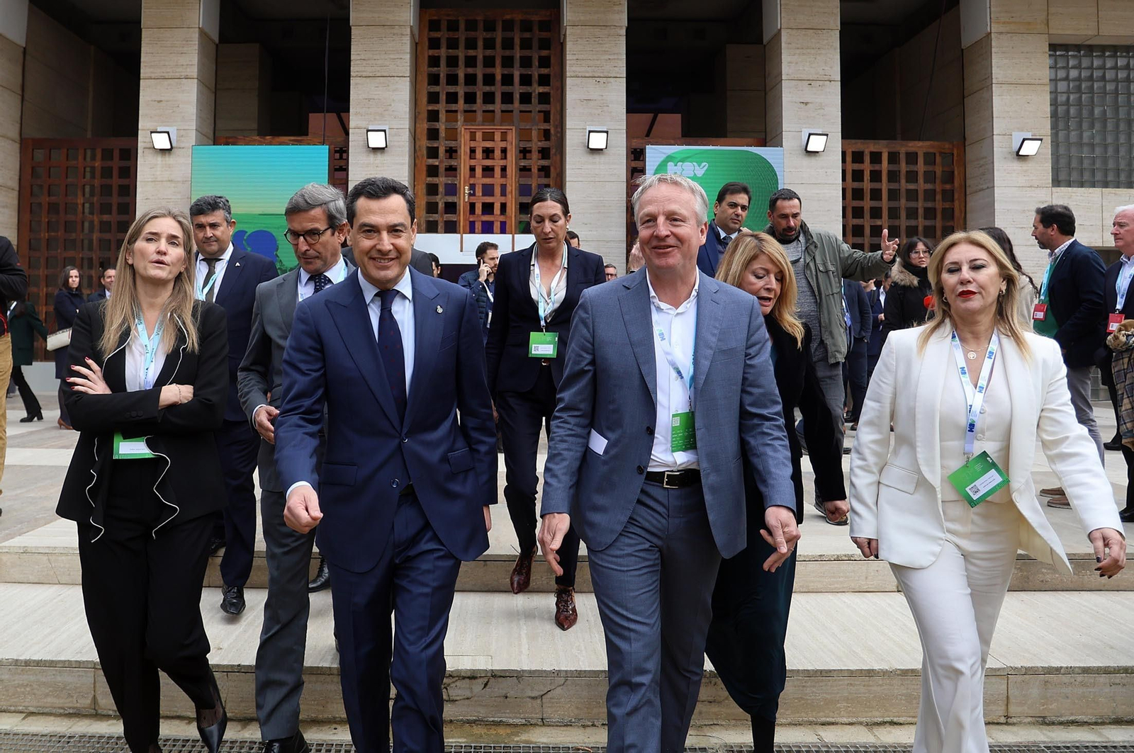 Imágenes del I Congreso Nacional de Hidrógeno Verde H2V celebrado en Huelva