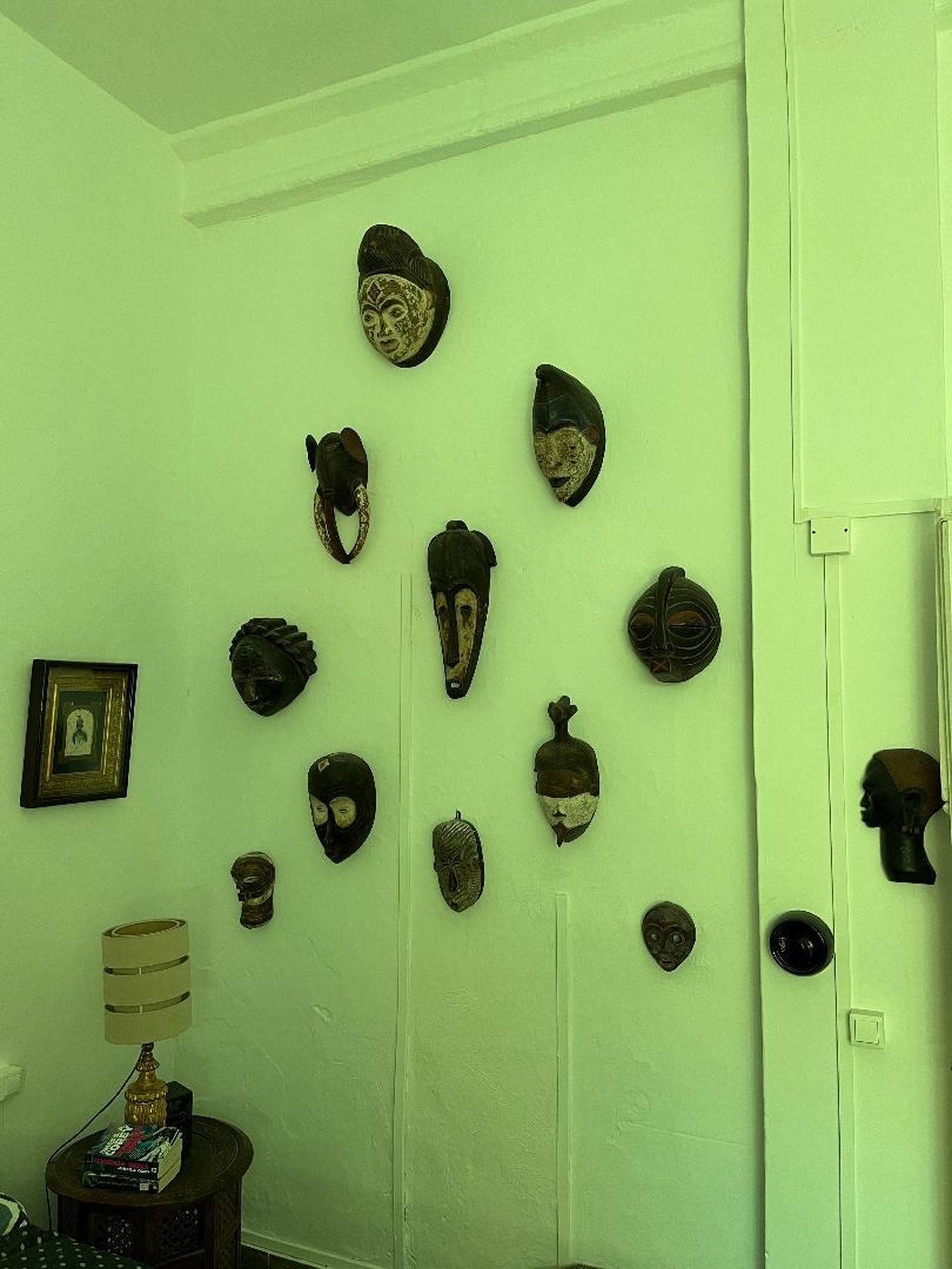 Interior de la casa.