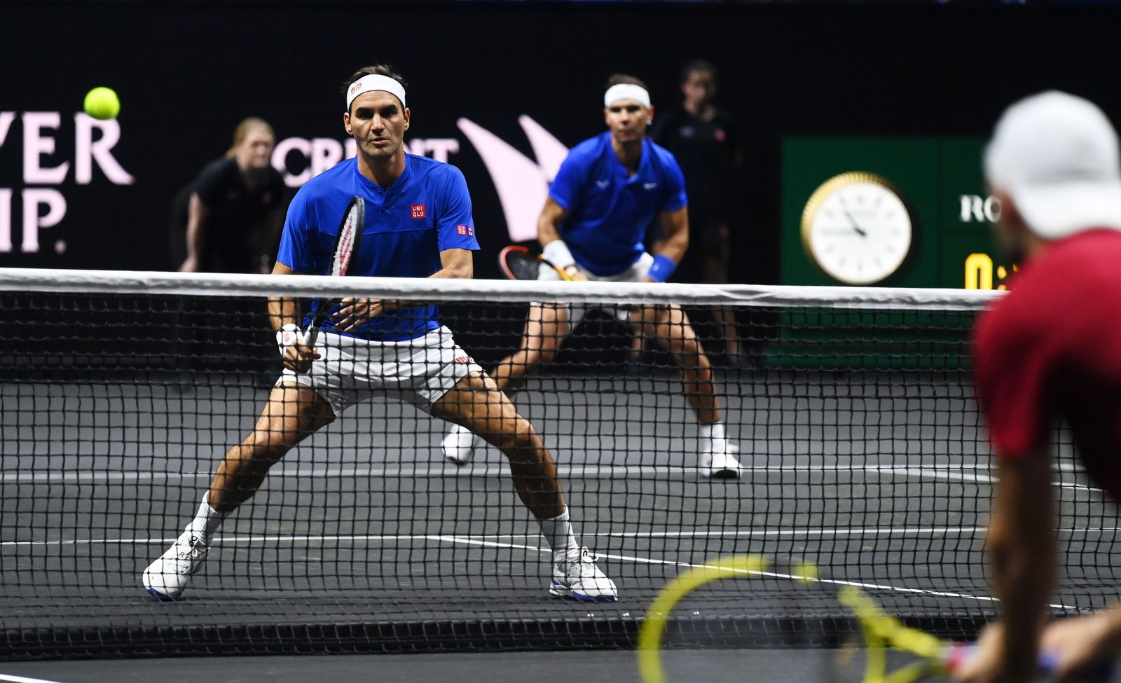 Las imágenes de la despedida de Federer