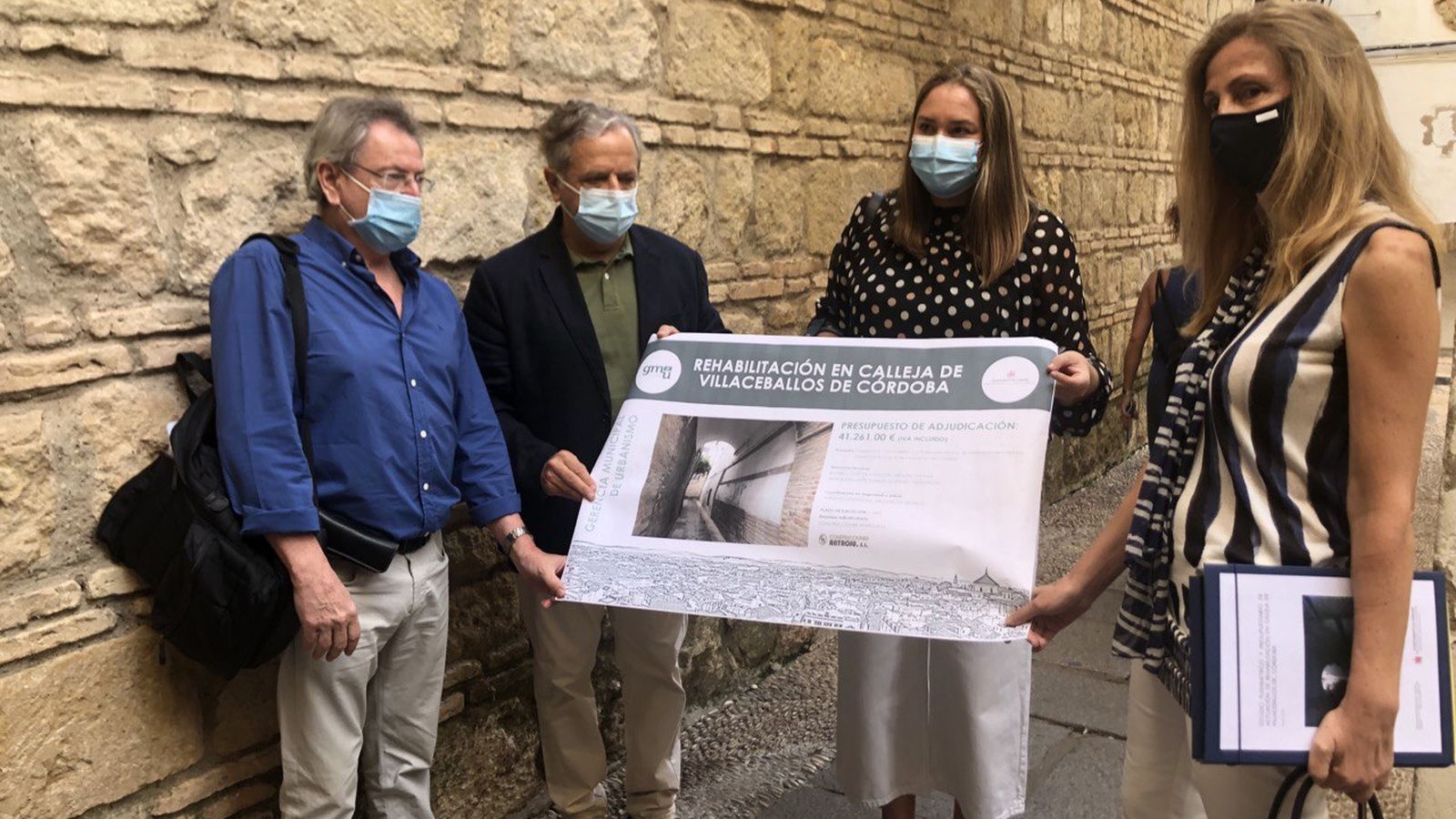 Presentación de las actuaciones este lunes.