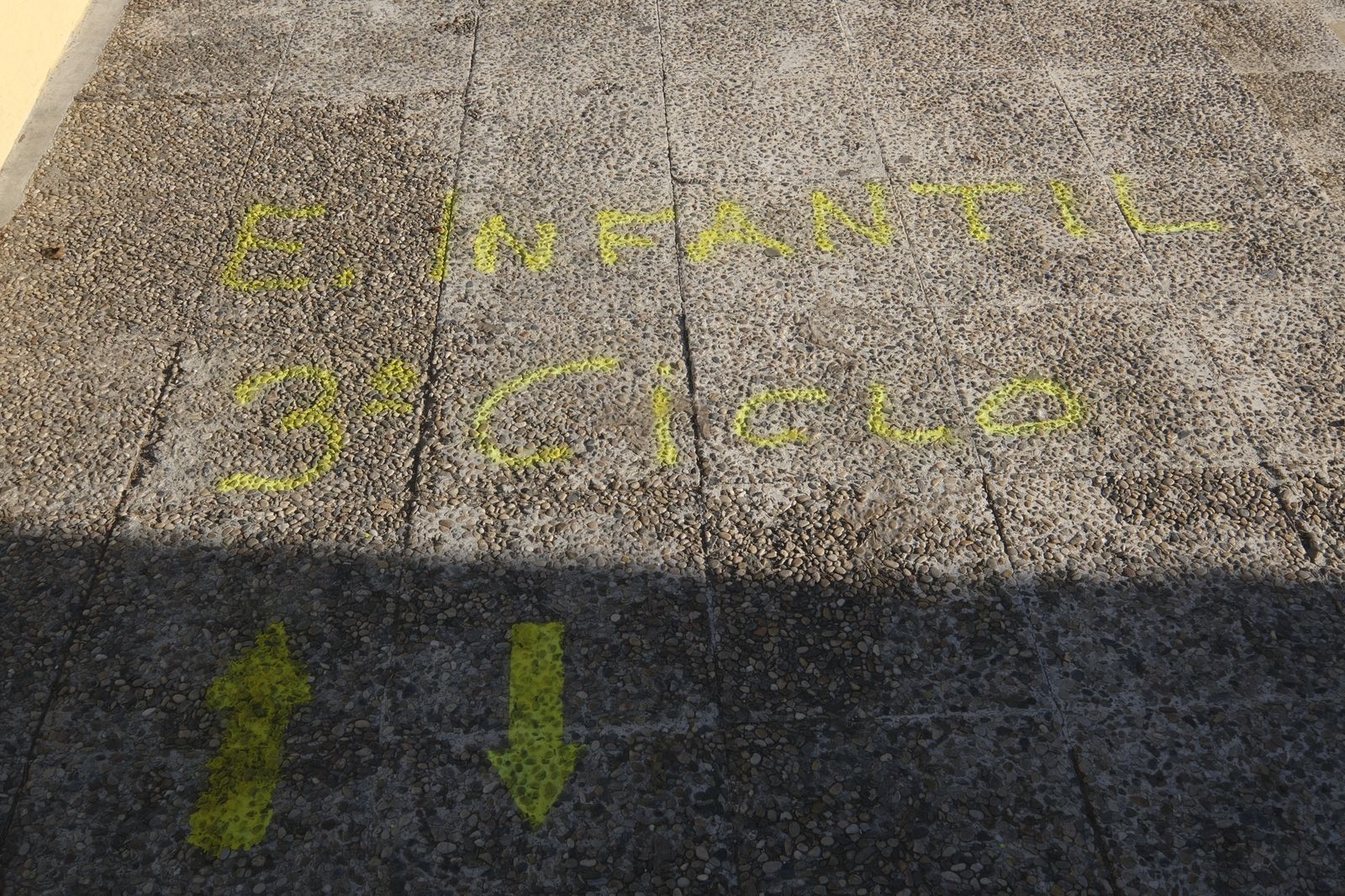 Primer día del curso escolar en Almería