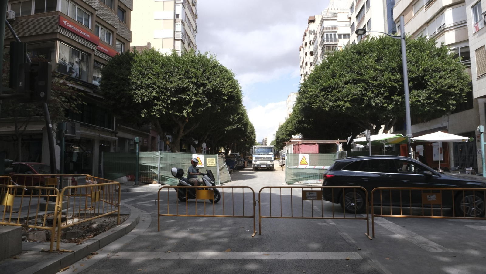 Los trabajos han avanzado a la segunda fase que alcanza los cruces con General Segura y Rueda López