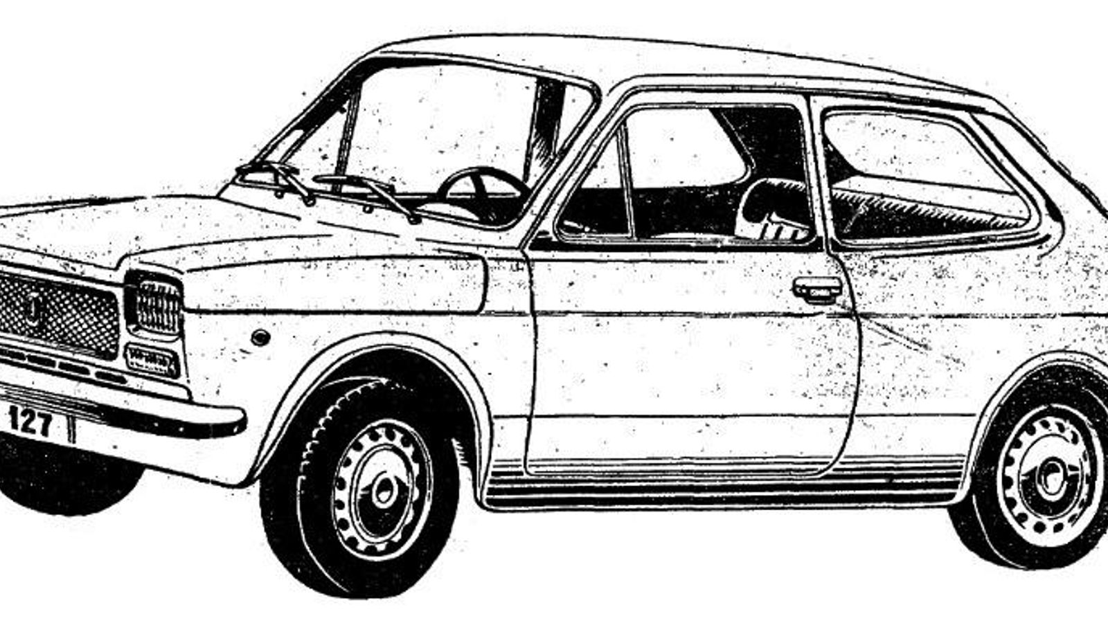 Dibujo Seat 127