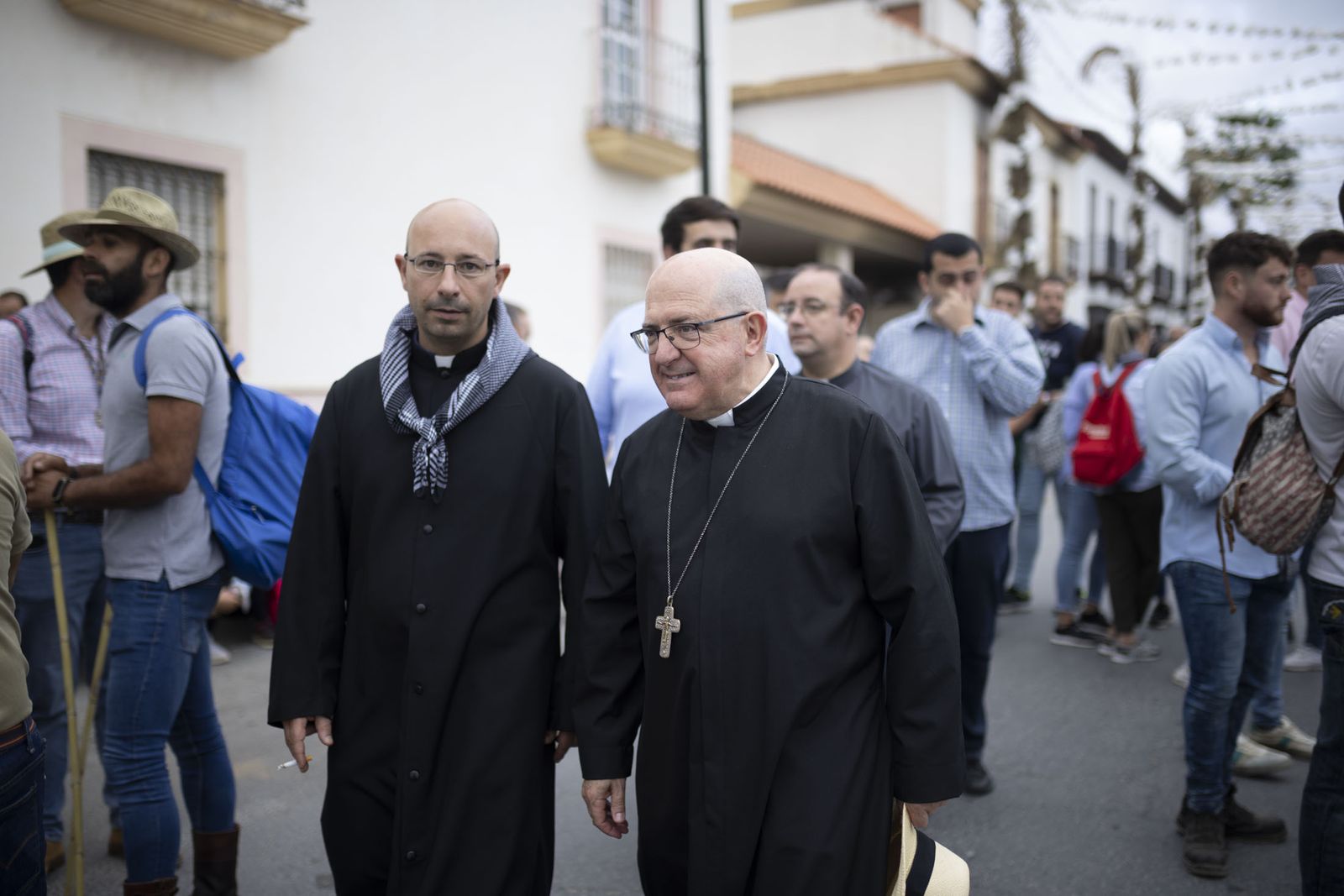 Imágenes del traslado de la Virgen del Rocío de Almonte hasta El Chaparral