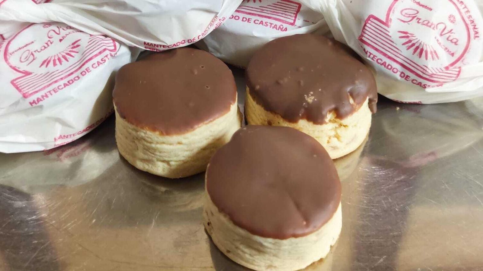 Mantecados de castaña