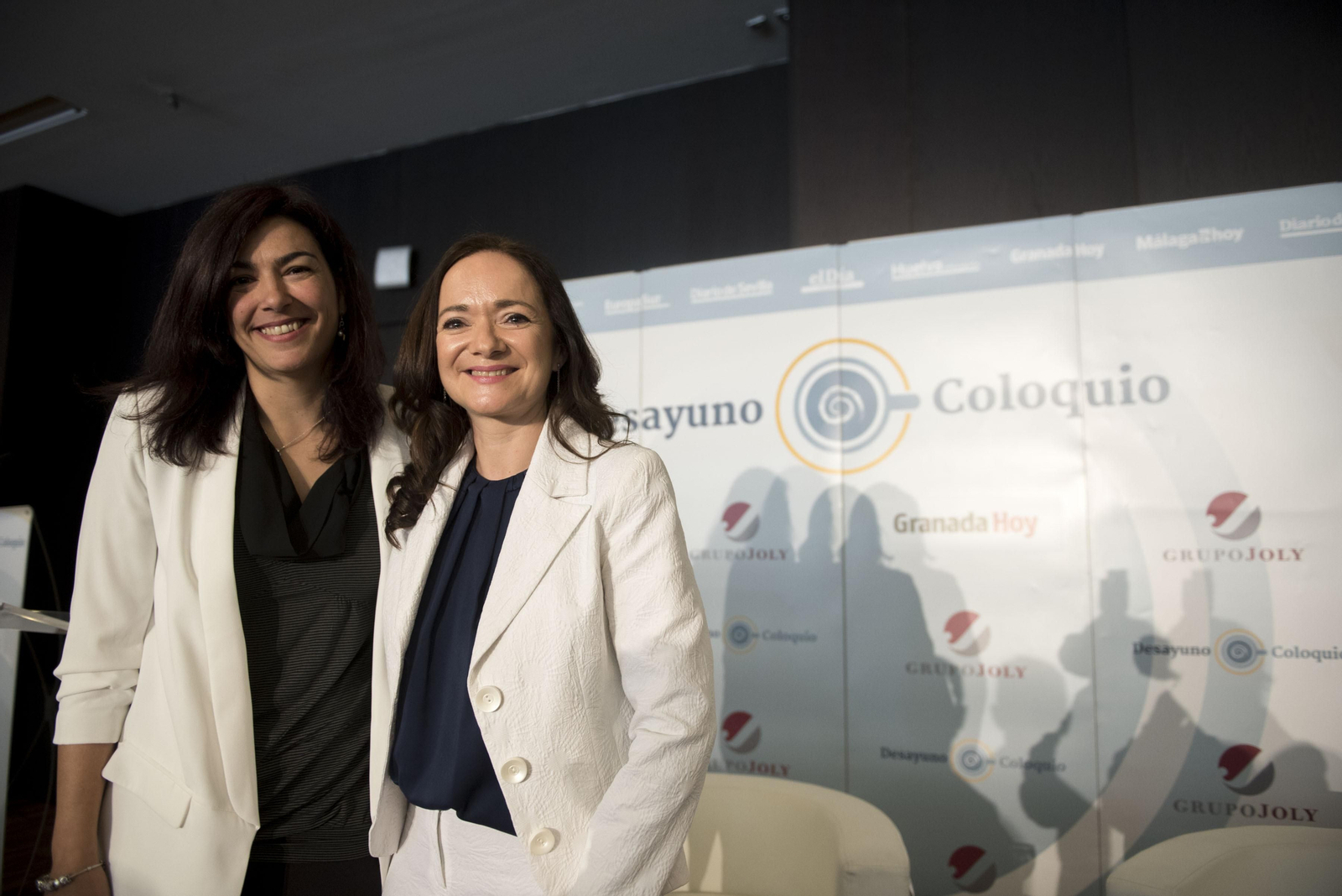 Imágenes del Desayuno-Coloquio con María José Rienda