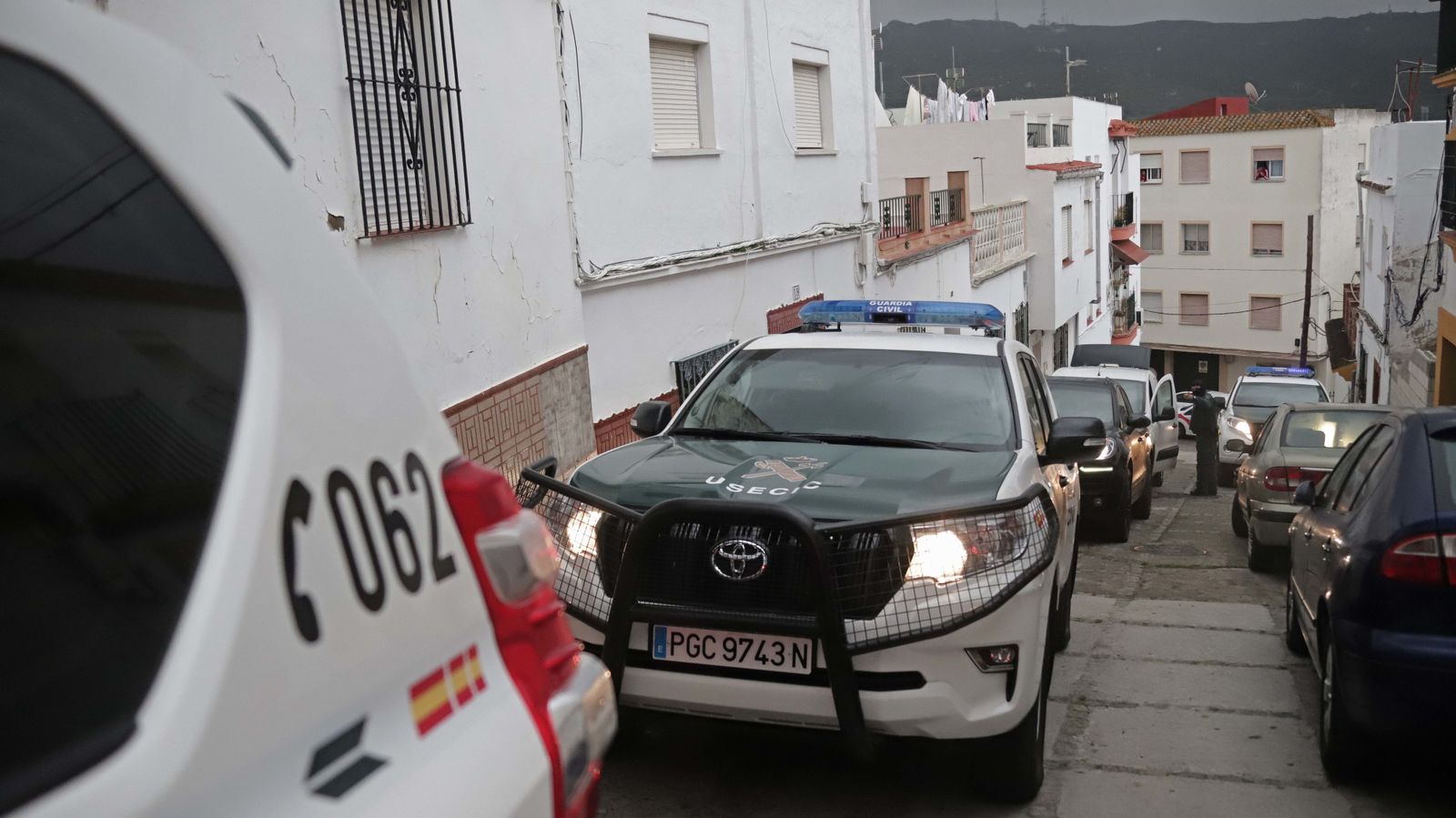Imágenes de la operación antidroga en el Campo de Gibraltar