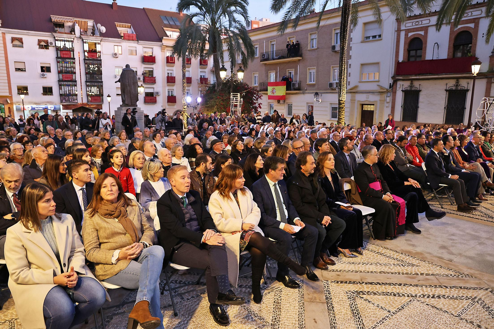 Imágenes de la inauguracion de la renovada Plaza de San Pedro