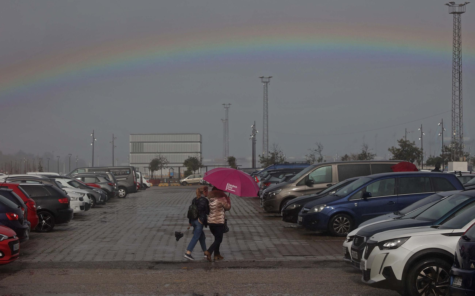 Fotos de los efectos de la borrasca Herminia en Algeciras