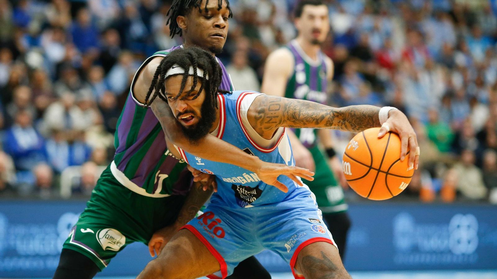 El Breogán Lugo-Unicaja Málaga, en fotos