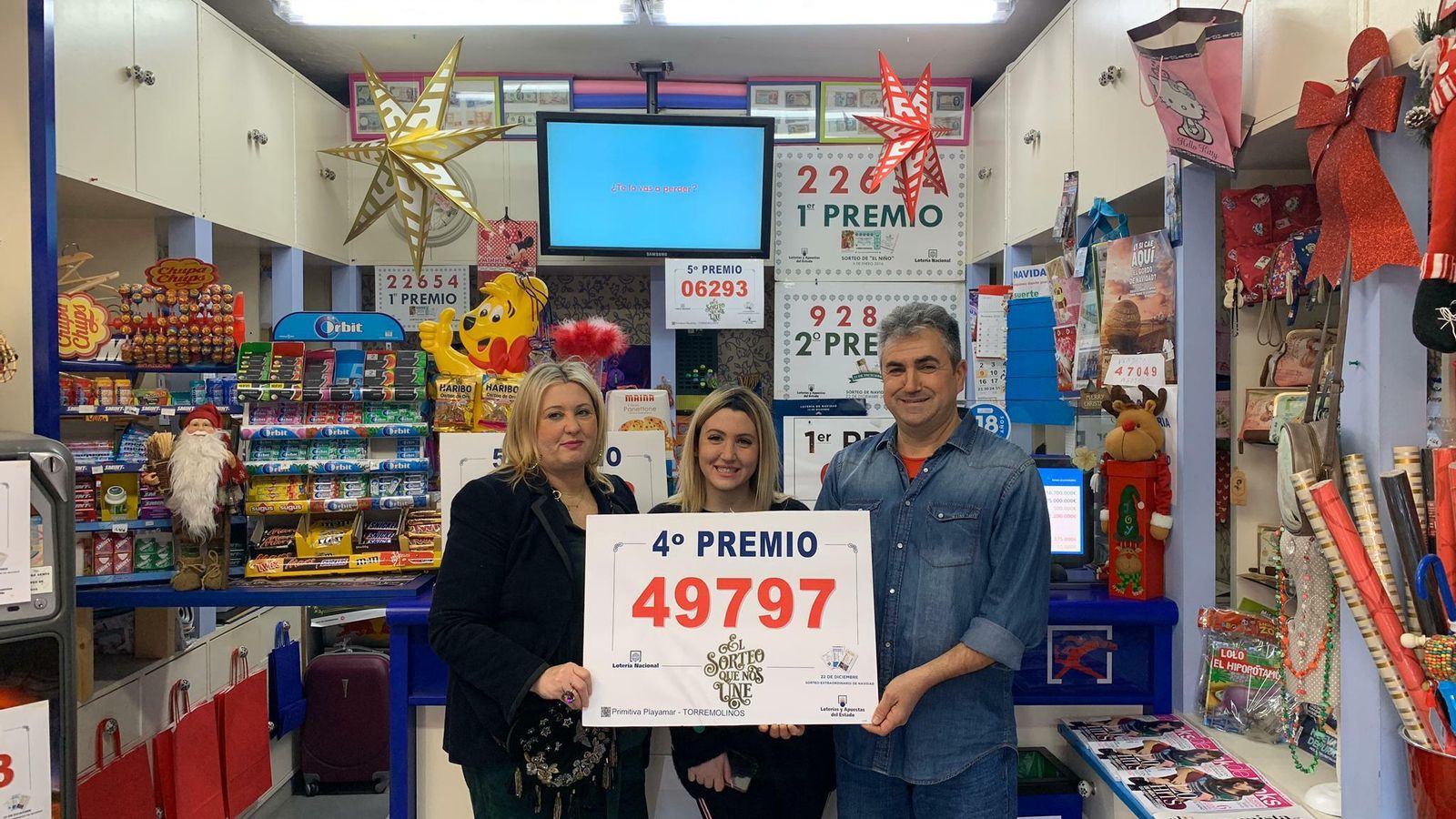 Administración de Torremolinos donde se ha vendido un décimo del cuarto 49797.