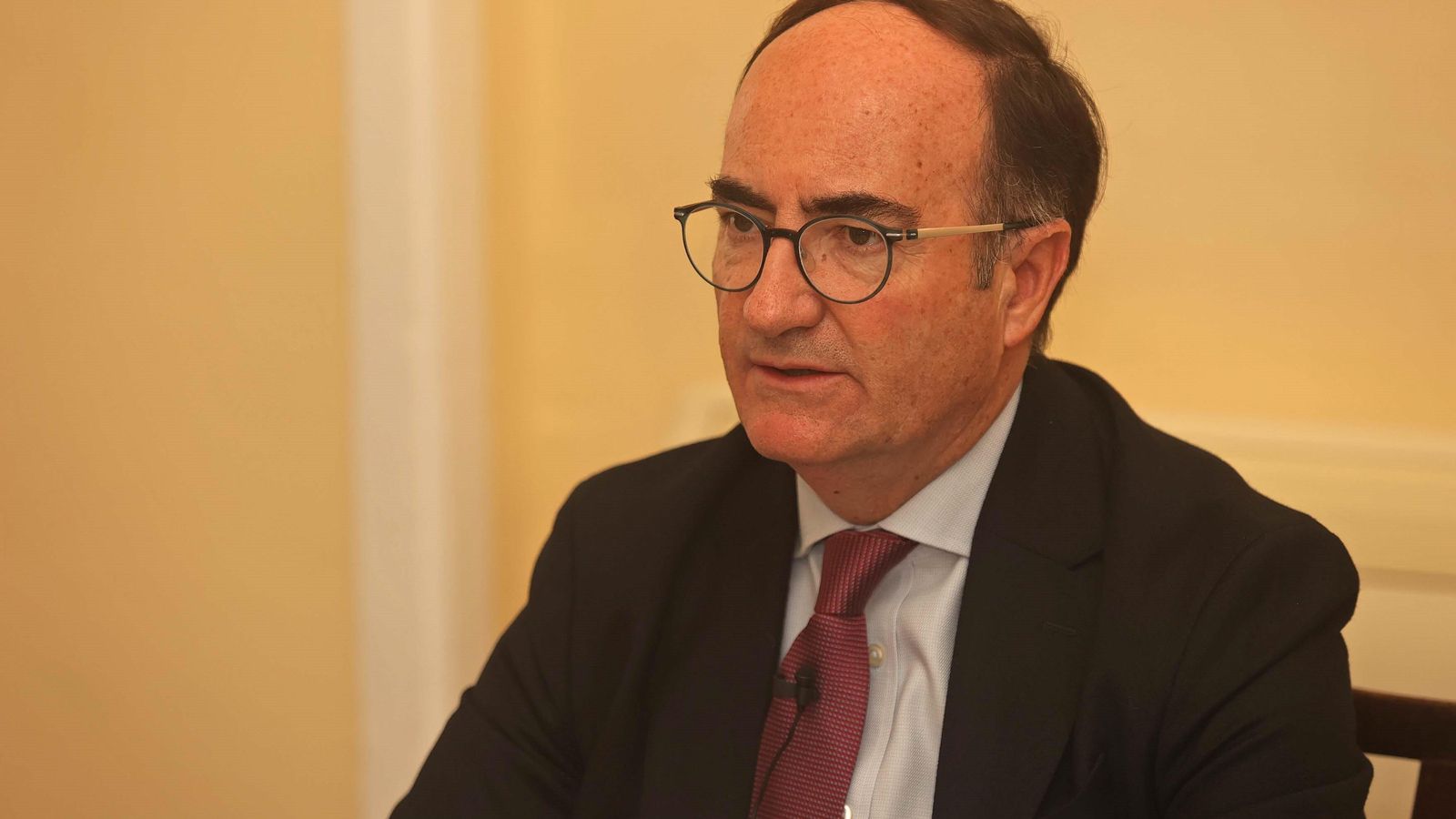 El presidente de la Autoridad Portuaria de la Bahía de Algeciras, Gerardo Landaluce.