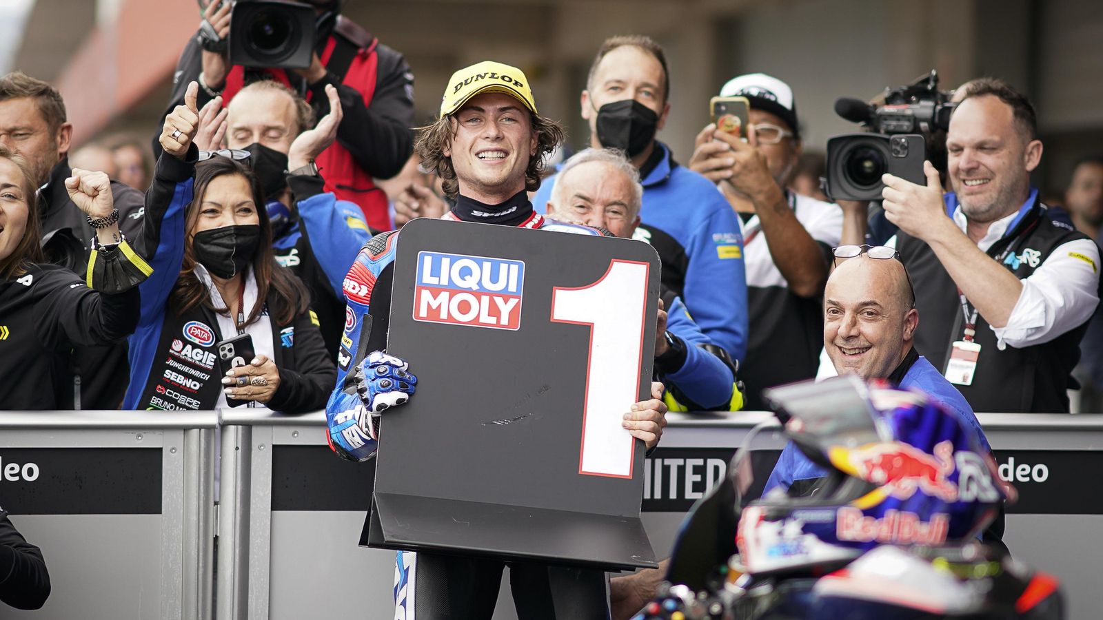 Joe Roberts, ganador en Portimao.