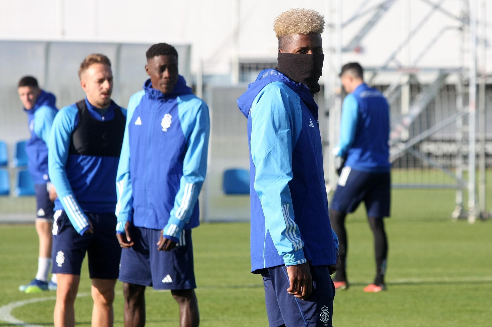 Entrenamiento del Recreativo de Huelva en imágenes