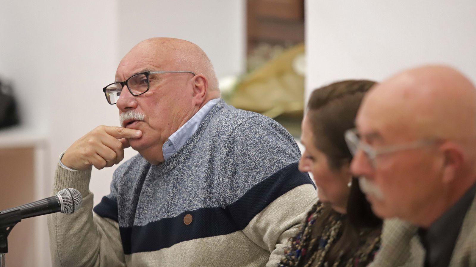 Fotos de la presentación del libro 'Vivencias y recuerdos de Guillermo León Barba' en La Línea