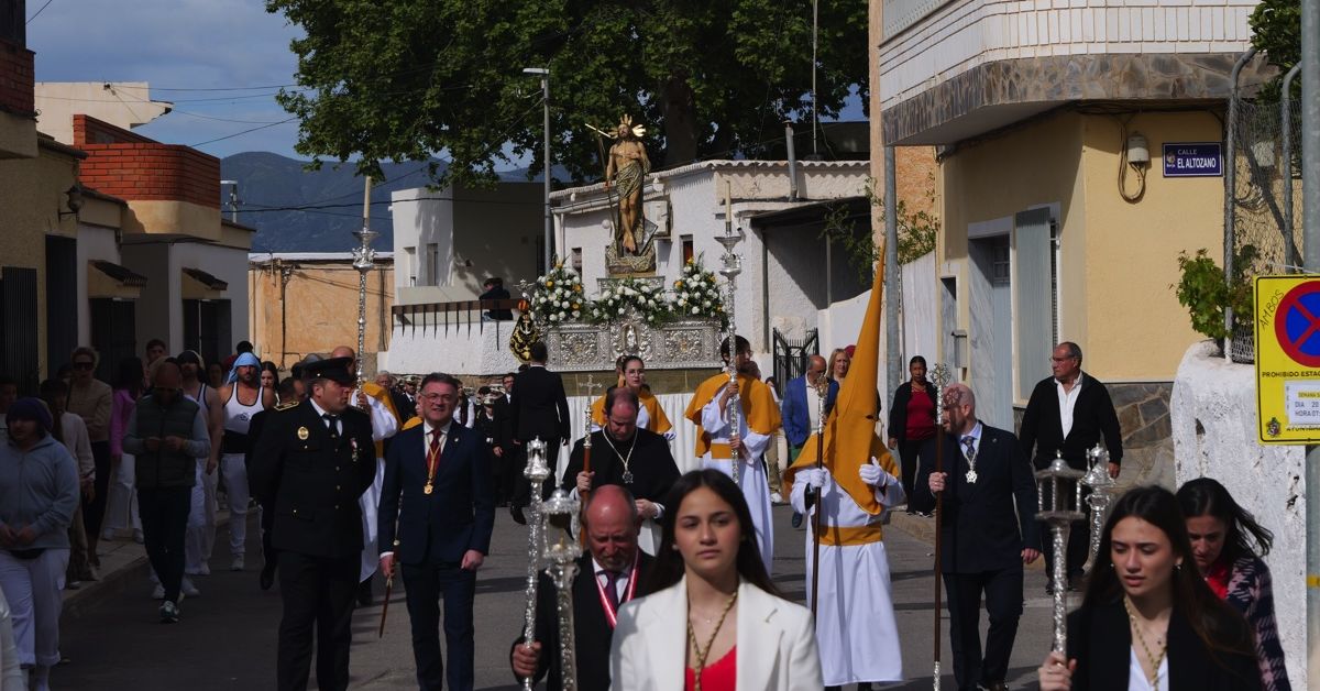 La procesión de Jesús Resucitado pone el broche final a la Semana Santa ...