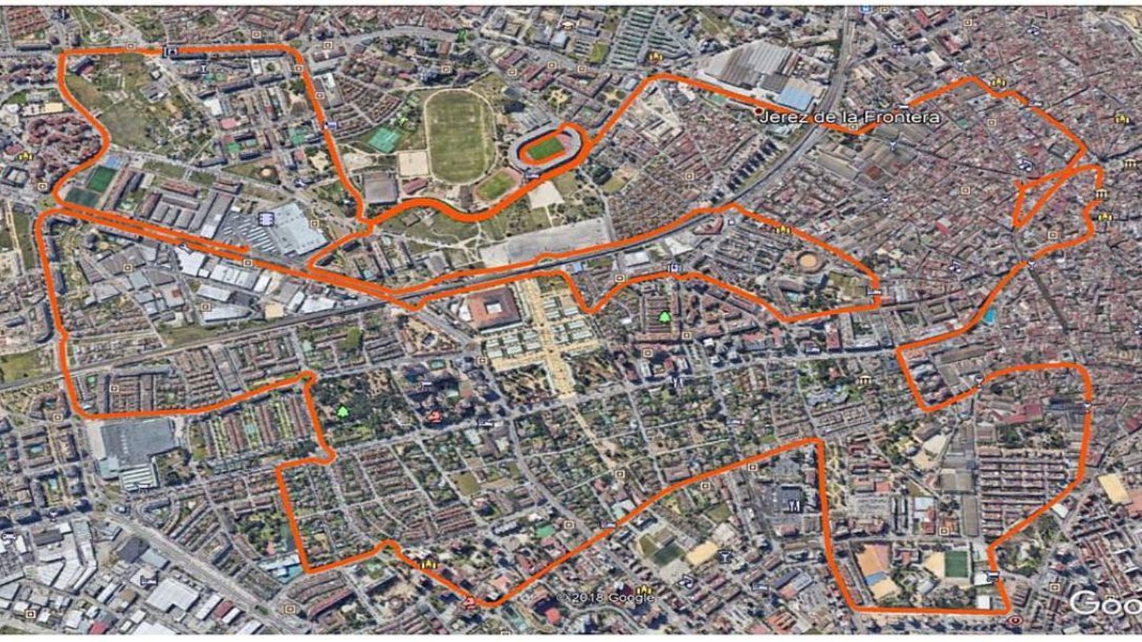 Recorrido Media Maratón 2019
