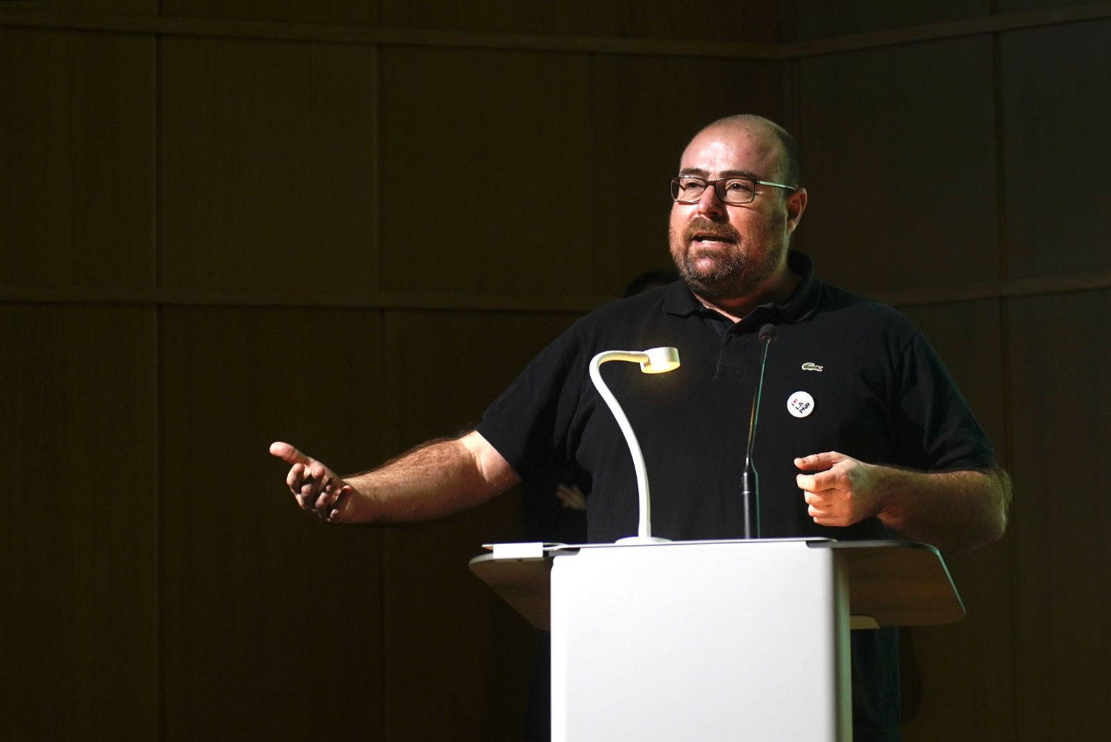 Fotos de la entrega del reconocimiento a Asier Unciti