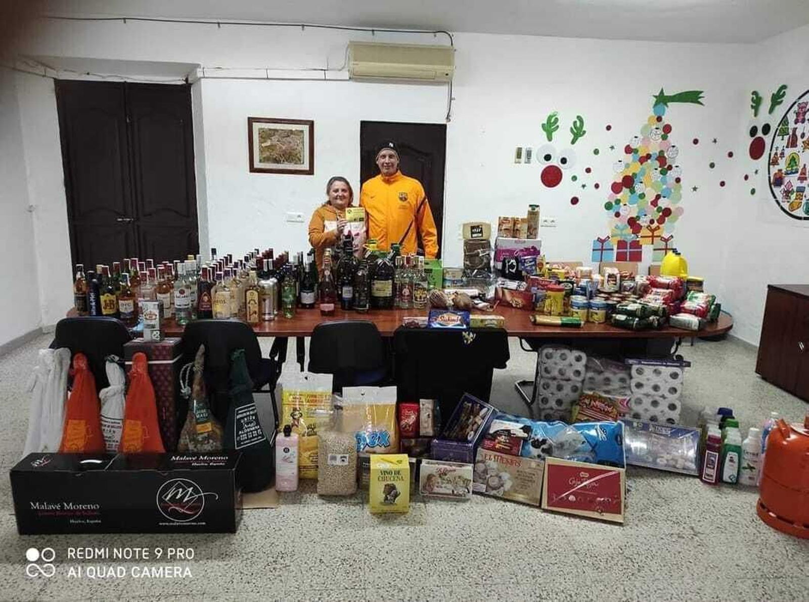 La cesta de Navidad del Club Atlético Cruceño en el 2020