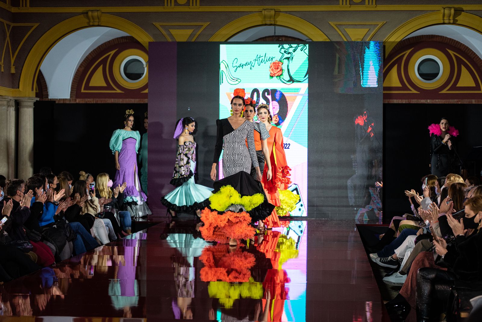 Imágenes de la pasarela de moda ‘Huelva Flamenca 2022’