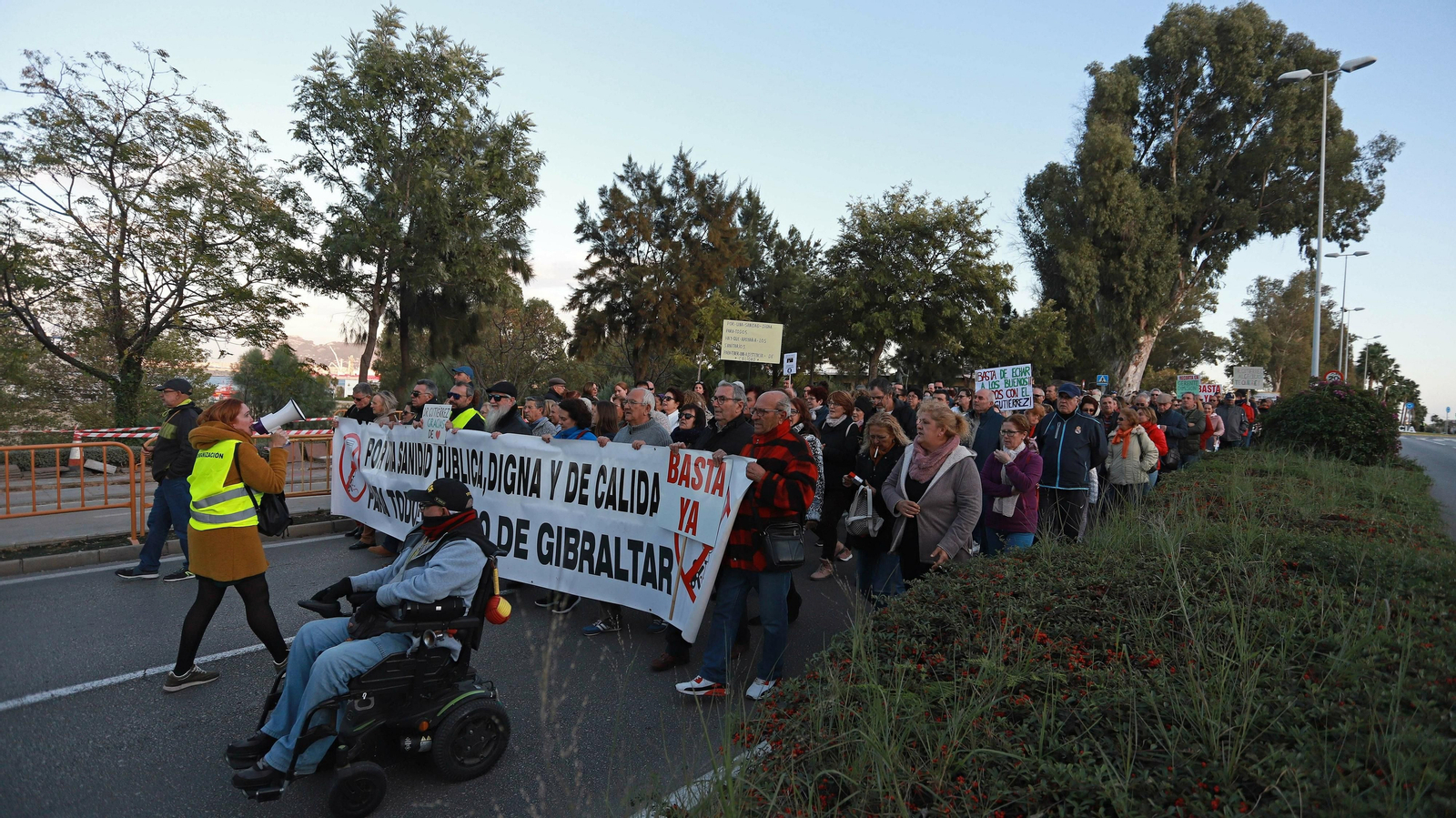Las mejores fotos de la manifestación por la sanidad en Algeciras