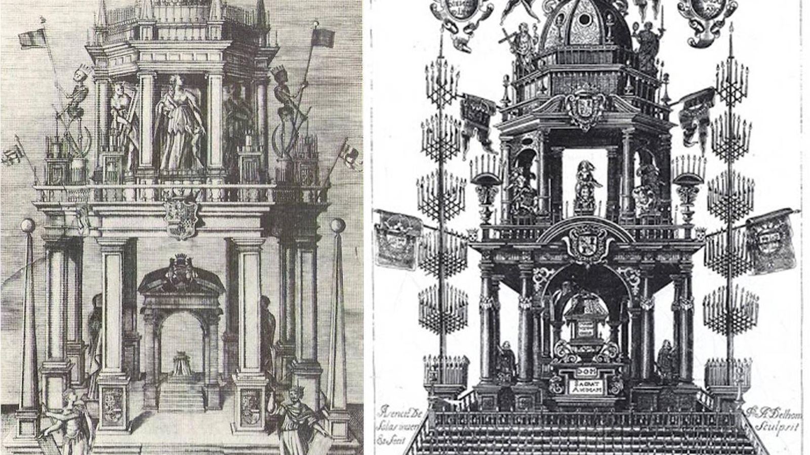 Túmulos funerarios de Felipe III y Felipe IV. jpg