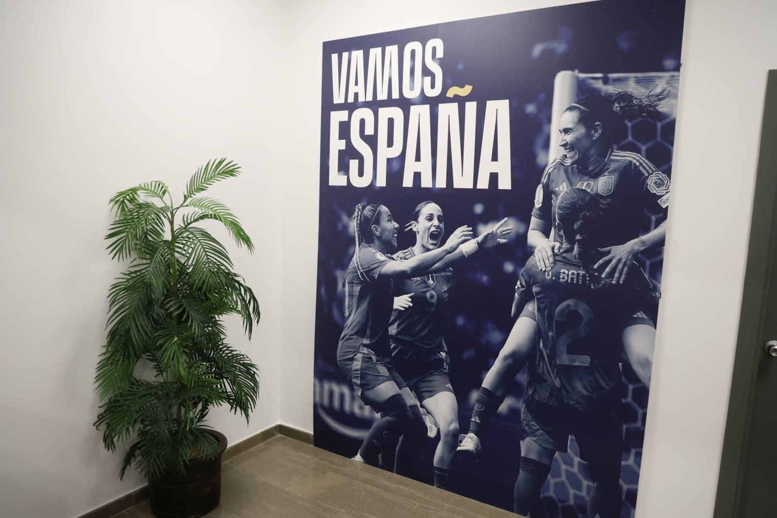España-Suecia de la UEFA Women's Nations League: La Rosaleda se engalana