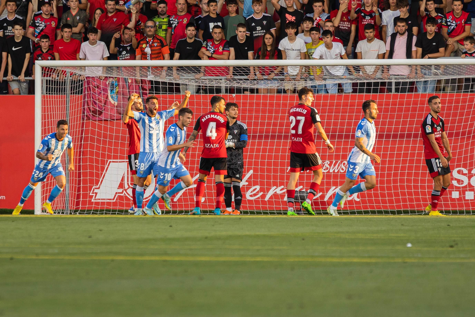 Las fotos del Mirandés-Málaga CF