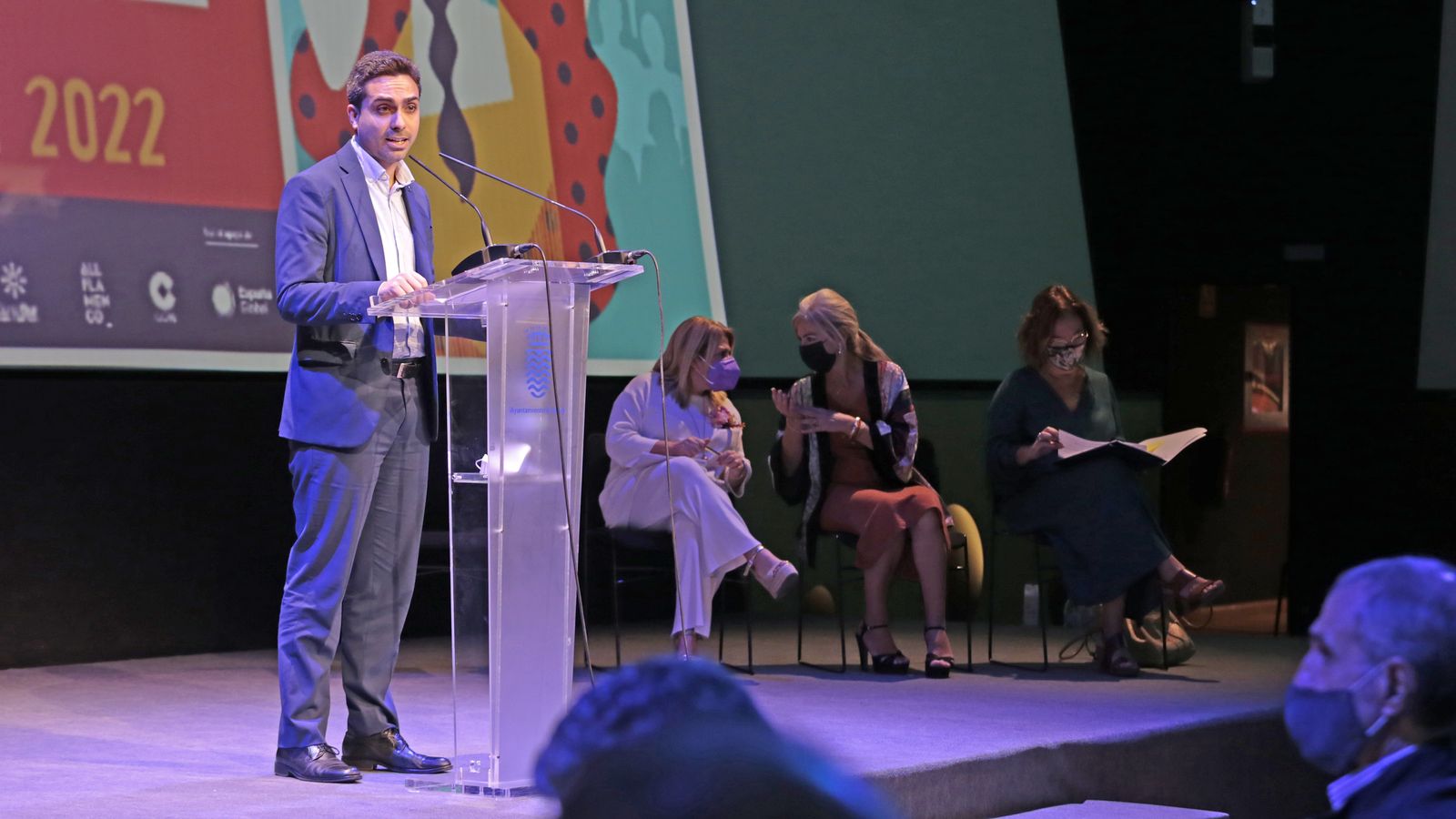 Imágenes de la presentación del Festival de Jerez 2022