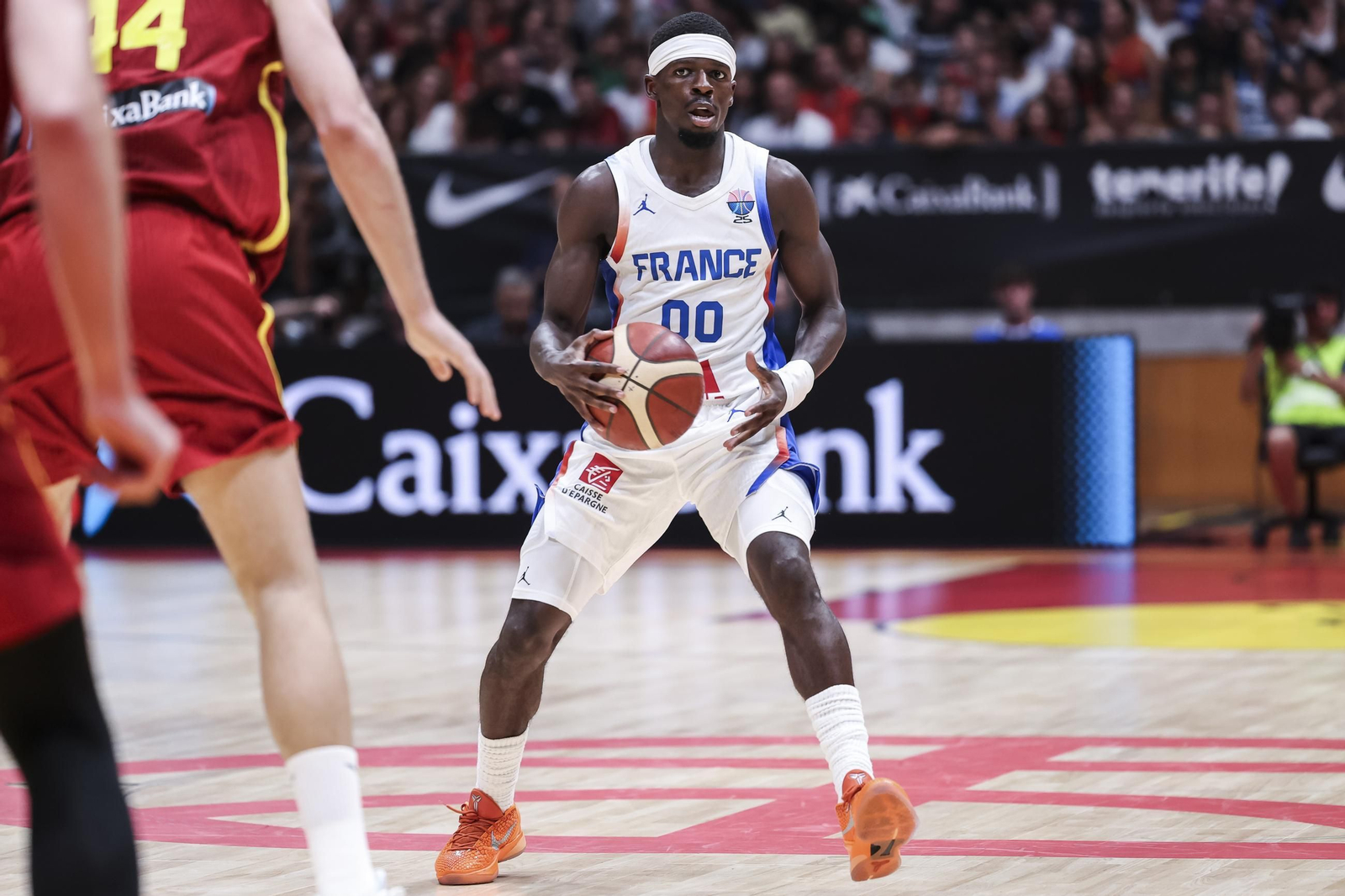 Las fotos del España - Francia de baloncesto