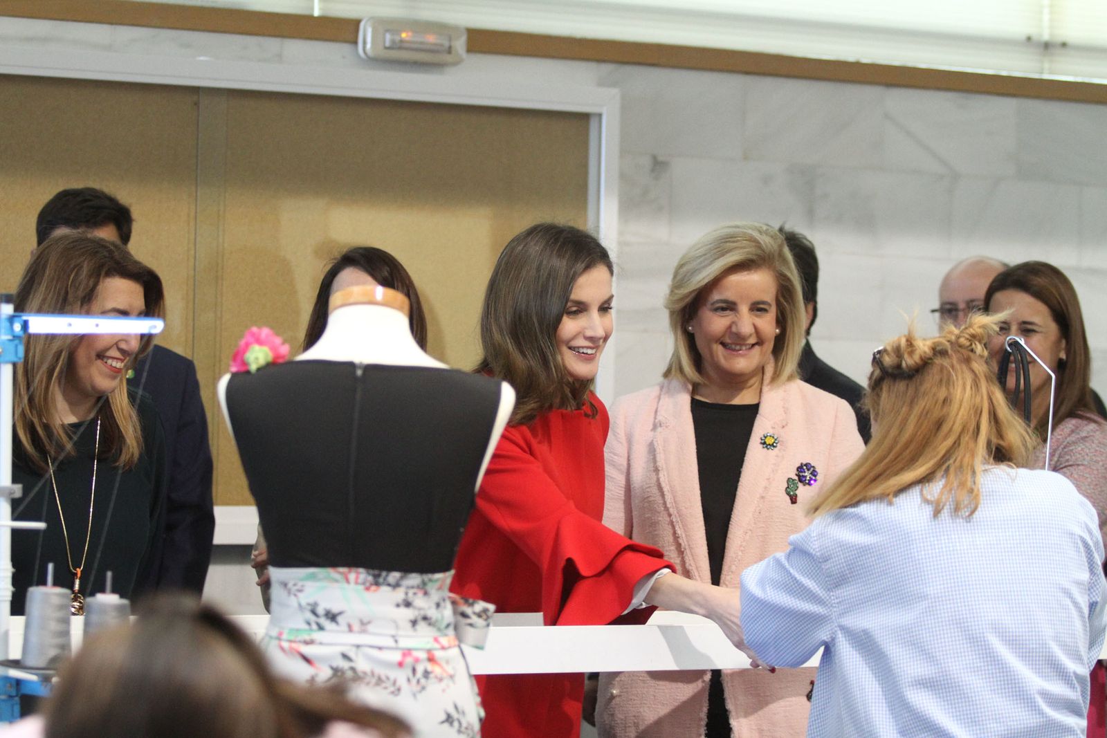 Imágenes de la visita de la reina Letizia a Huelva