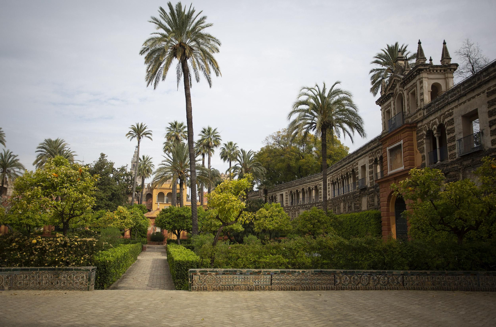 Coronavirus: Un paseo por los Reales Alcázares de Sevilla