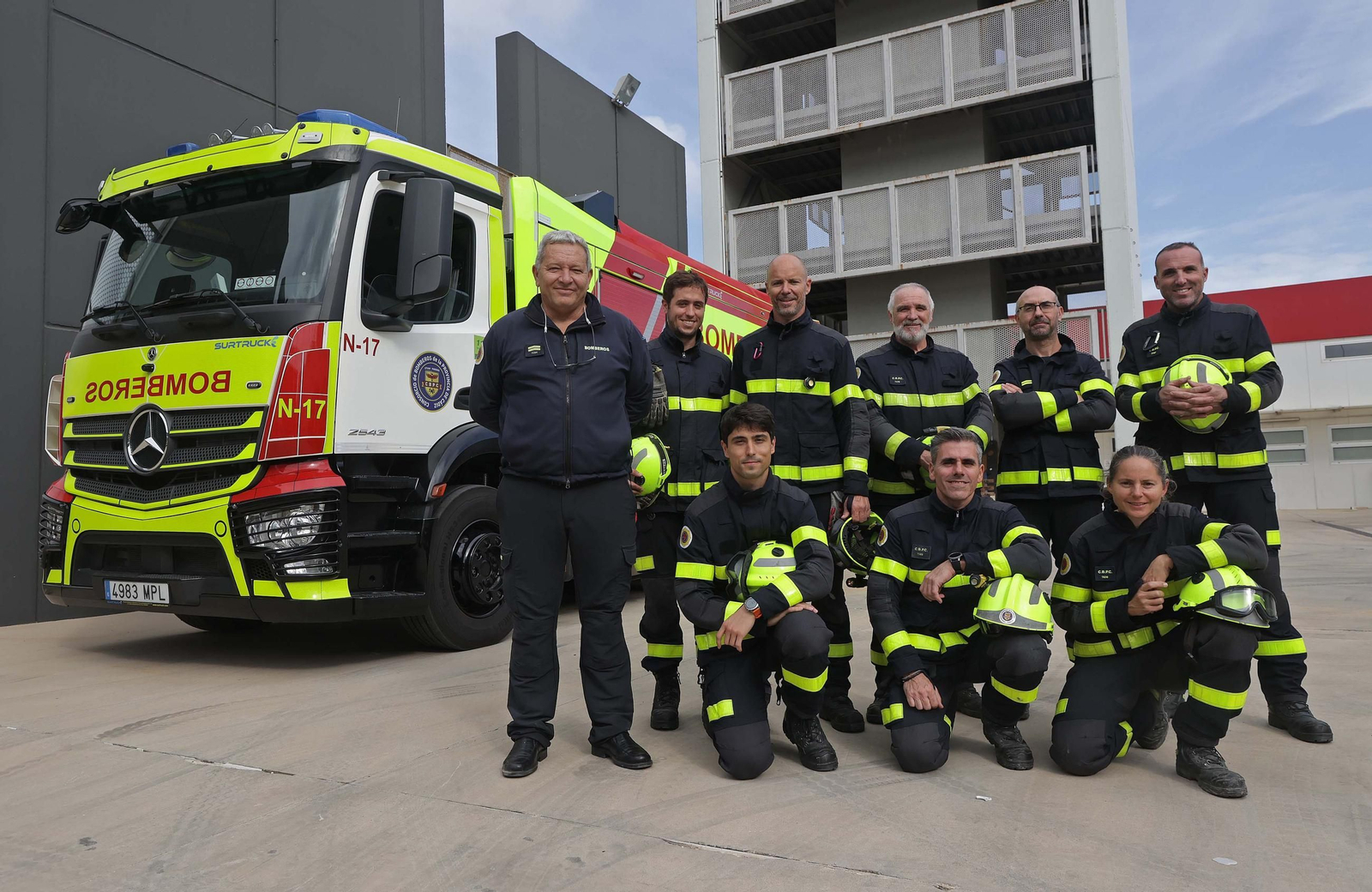 Fotos del parque de bomberos de Algeciras