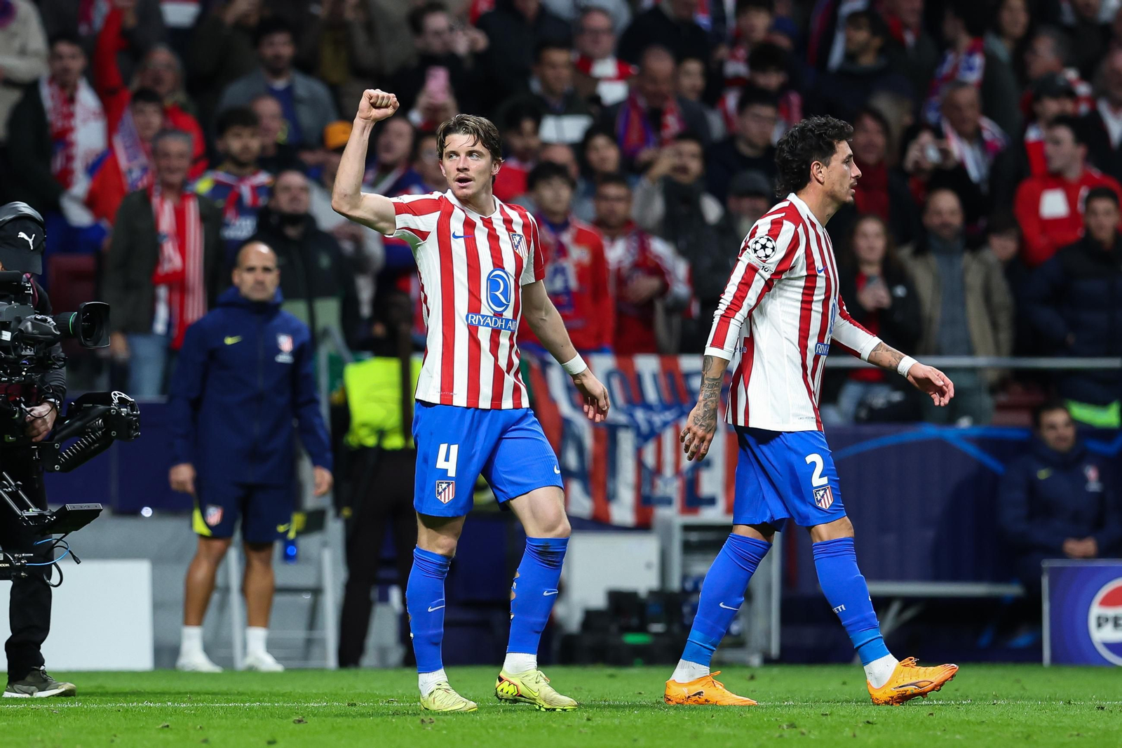 Las imágenes del Atlético de Madrid-Unión Saint-Gilloise