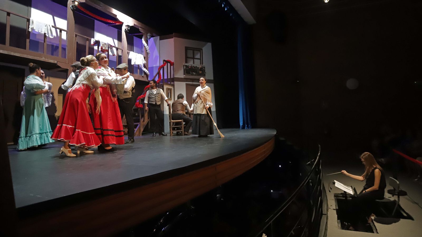 Fotos de la zarzuela La Revoltosa en La Línea