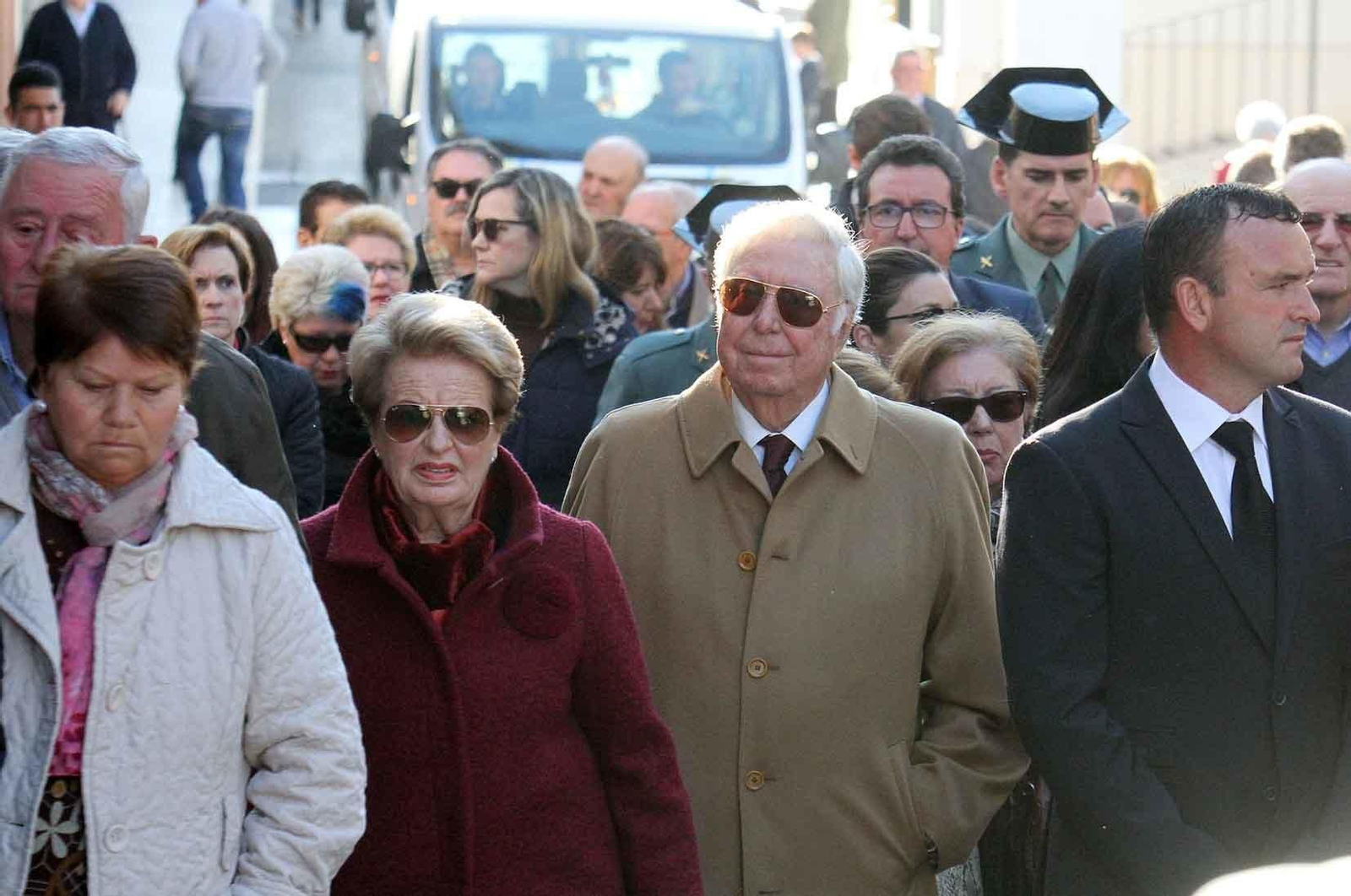 Imágenes del funeral de Pilar Pulgar