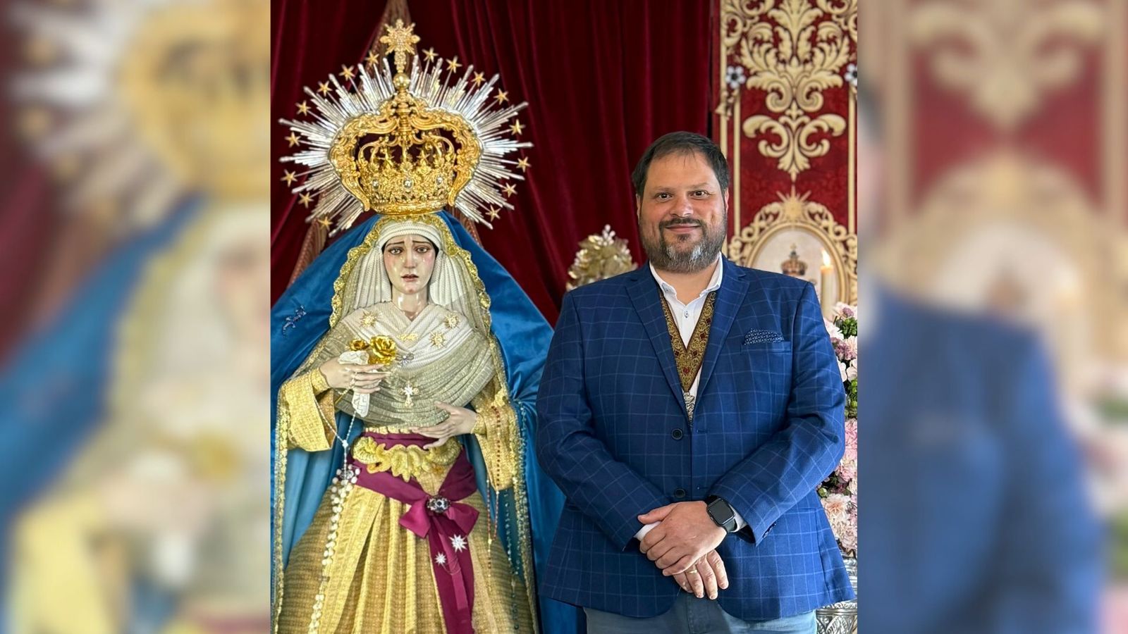 Antonio Luis Sánchez García, nuevo hermano mayor del Ecce-Homo.