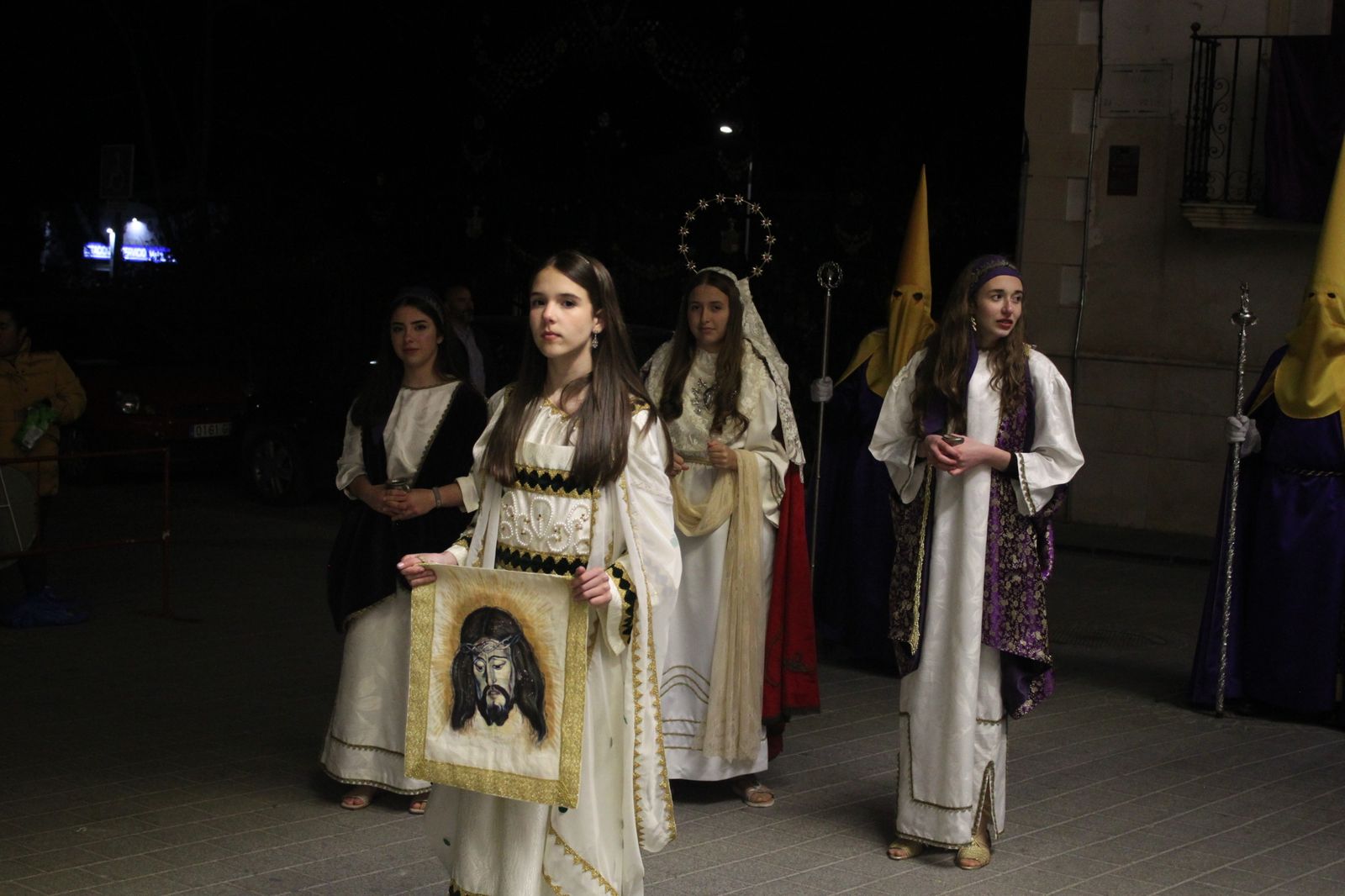 Las imágenes de las procesiones del Jueves Santo en Vélez Rubio