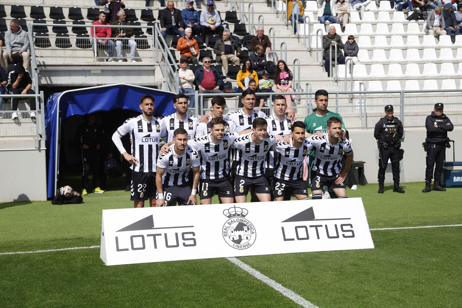 Un once de la Balona de la temporada pasada.