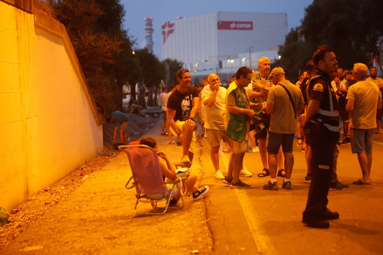 Fotos del segundo día de la huelga del metal en el Campo de Gibraltar