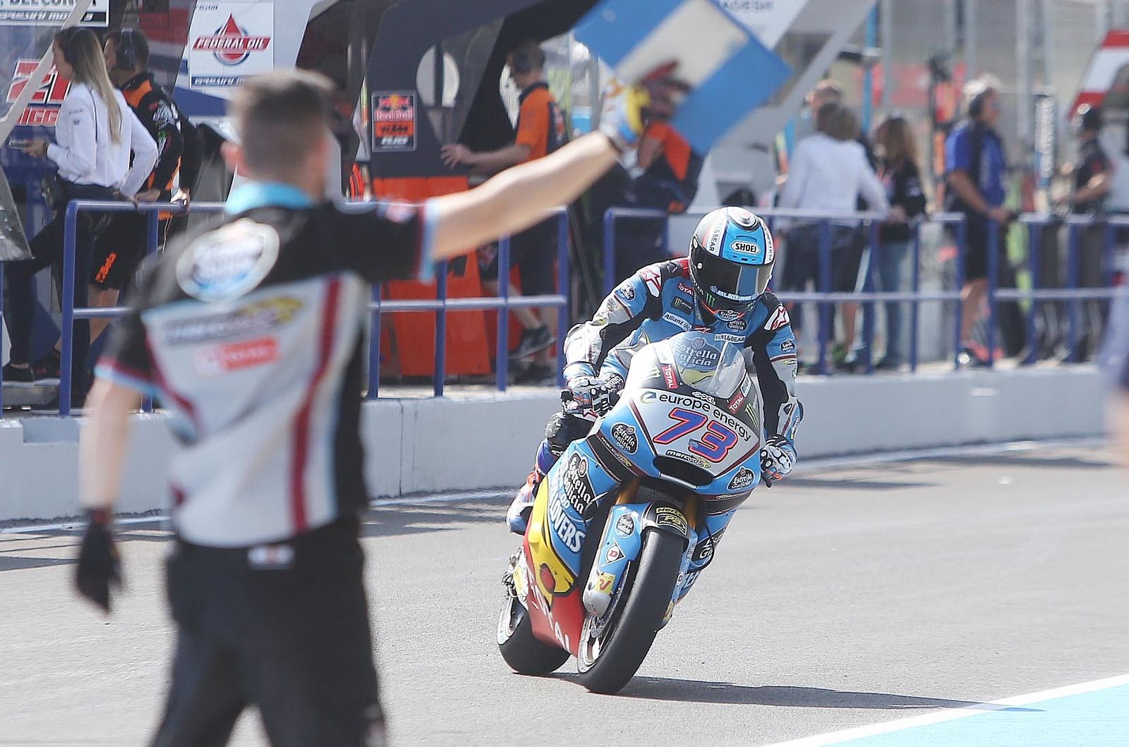 Primeros entrenamientos libres de Moto2