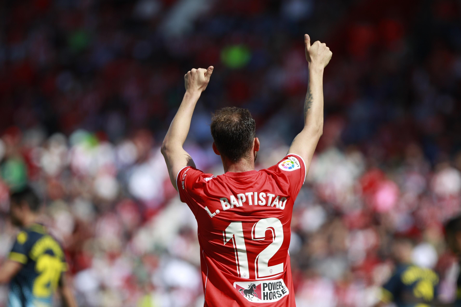 Imágenes del partido de la Liga Santander U.D. Almería-Cádiz C.F.